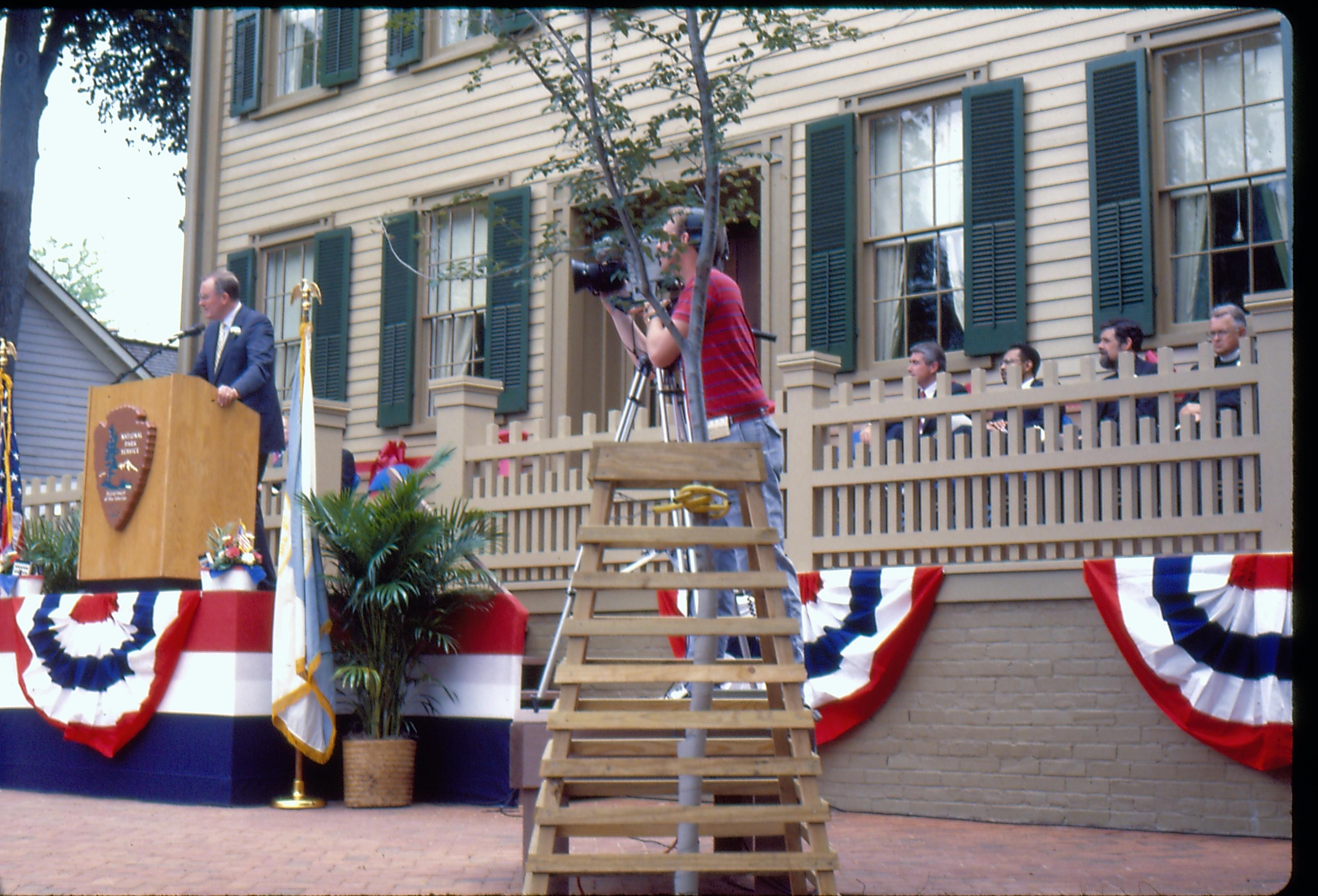 NA LIHO Reopening Speakers Lincoln, Home, Restoration, Rededication, Speakers