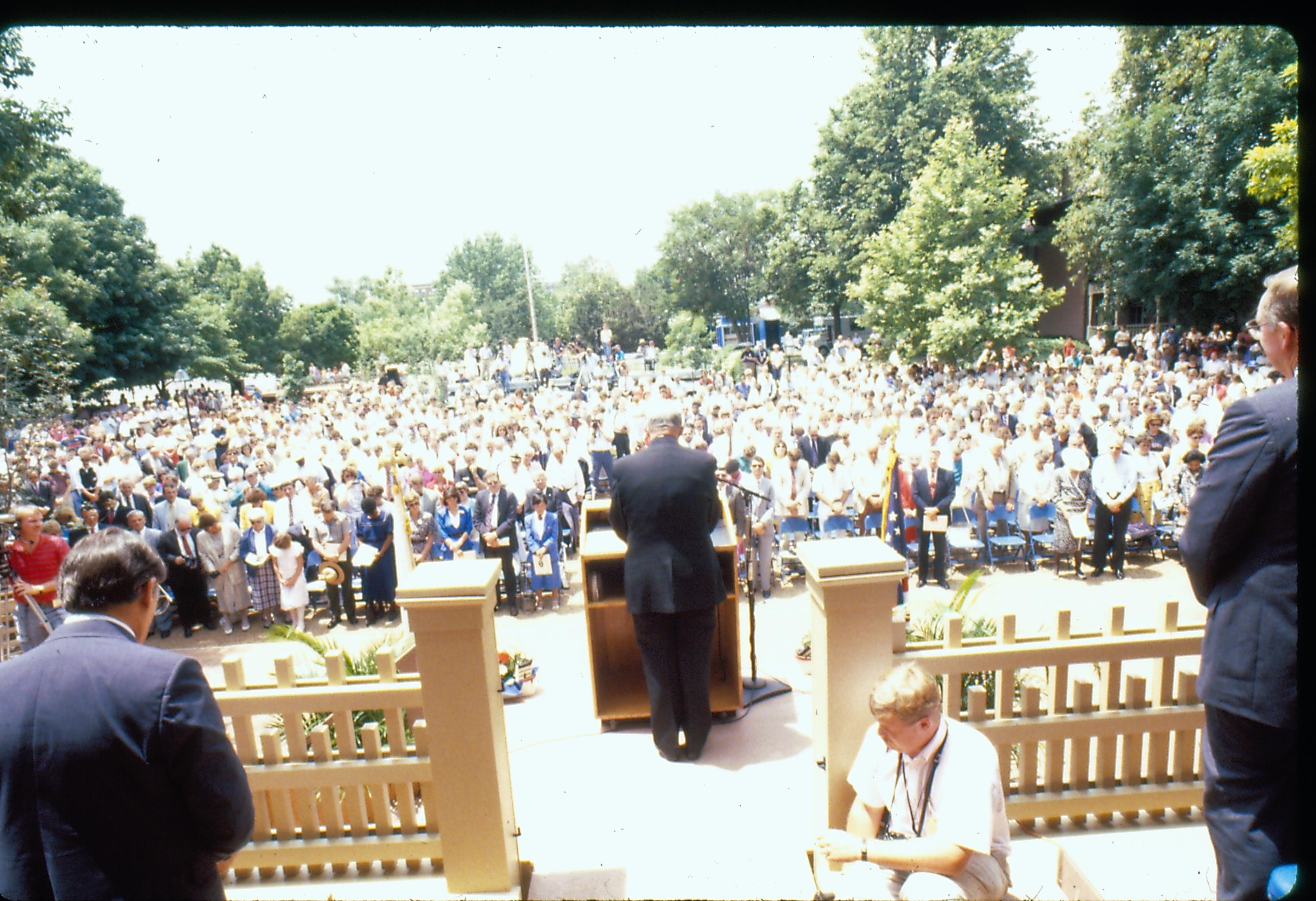 NA LIHO Reopening Speakers Lincoln, Home, Restoration, Rededication, Speakers