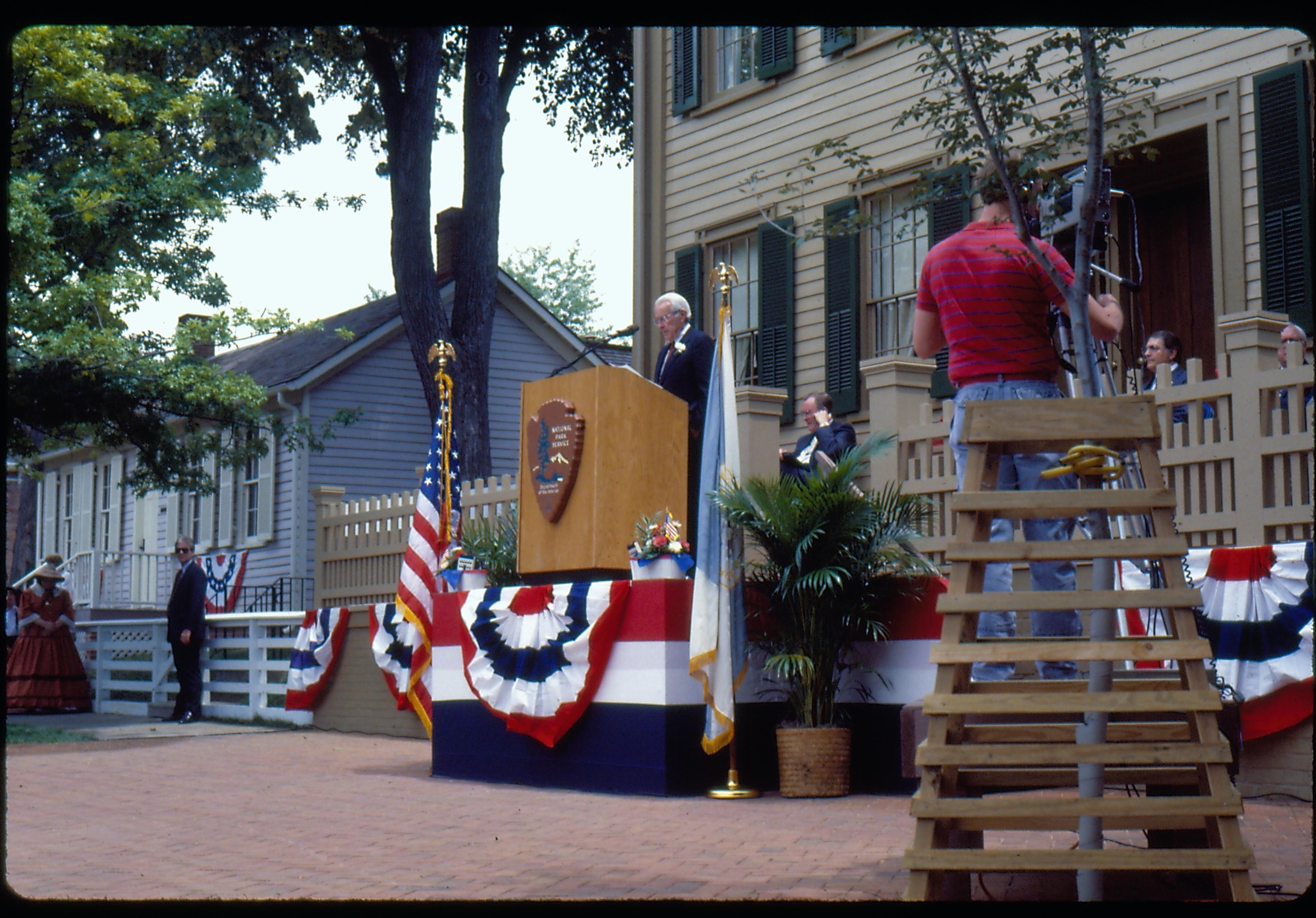 NA LIHO Reopening Speakers Lincoln, Home, Restoration, Rededication, Speakers