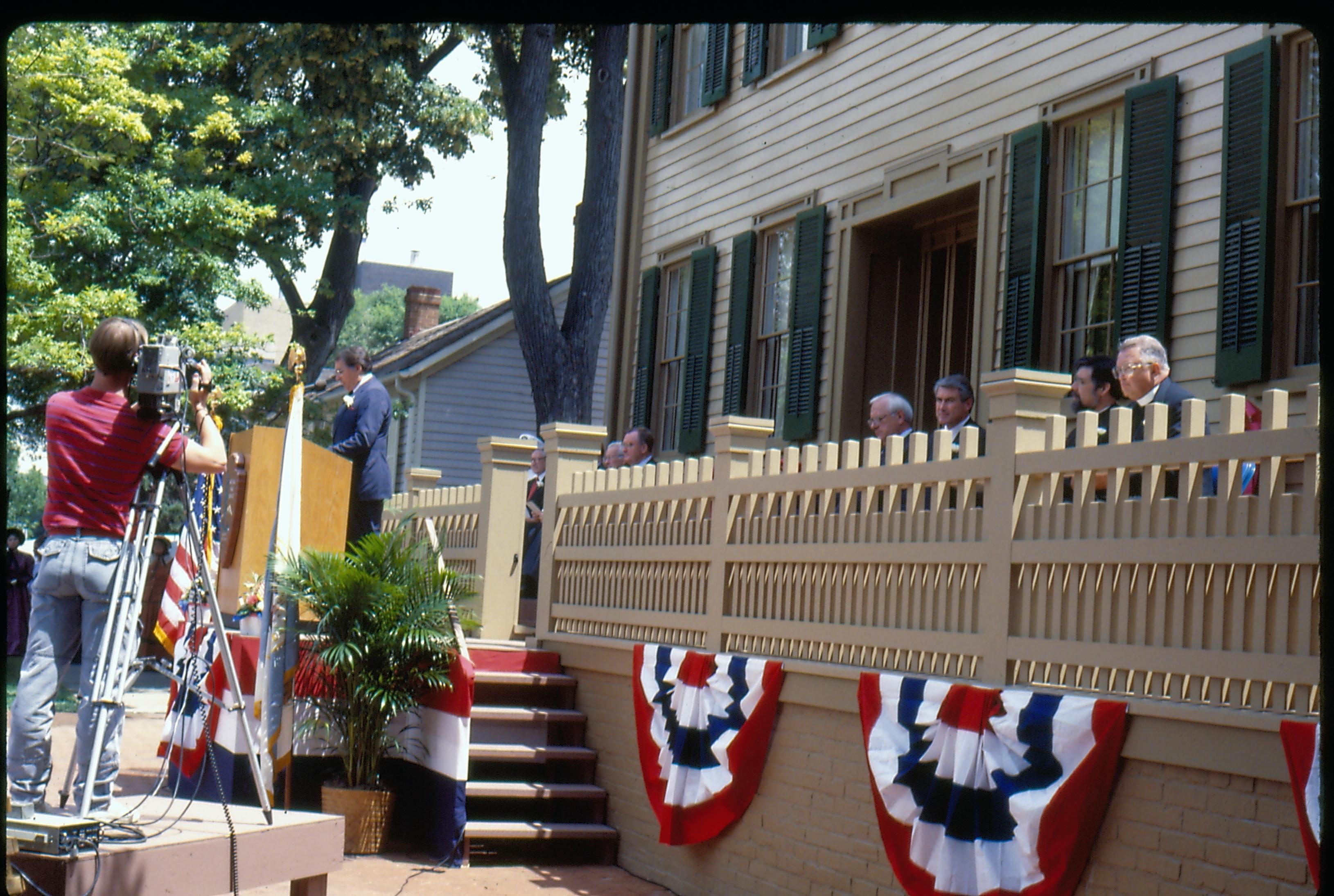 NA LIHO Reopening Speakers Lincoln, Home, Restoration, Rededication, Speakers