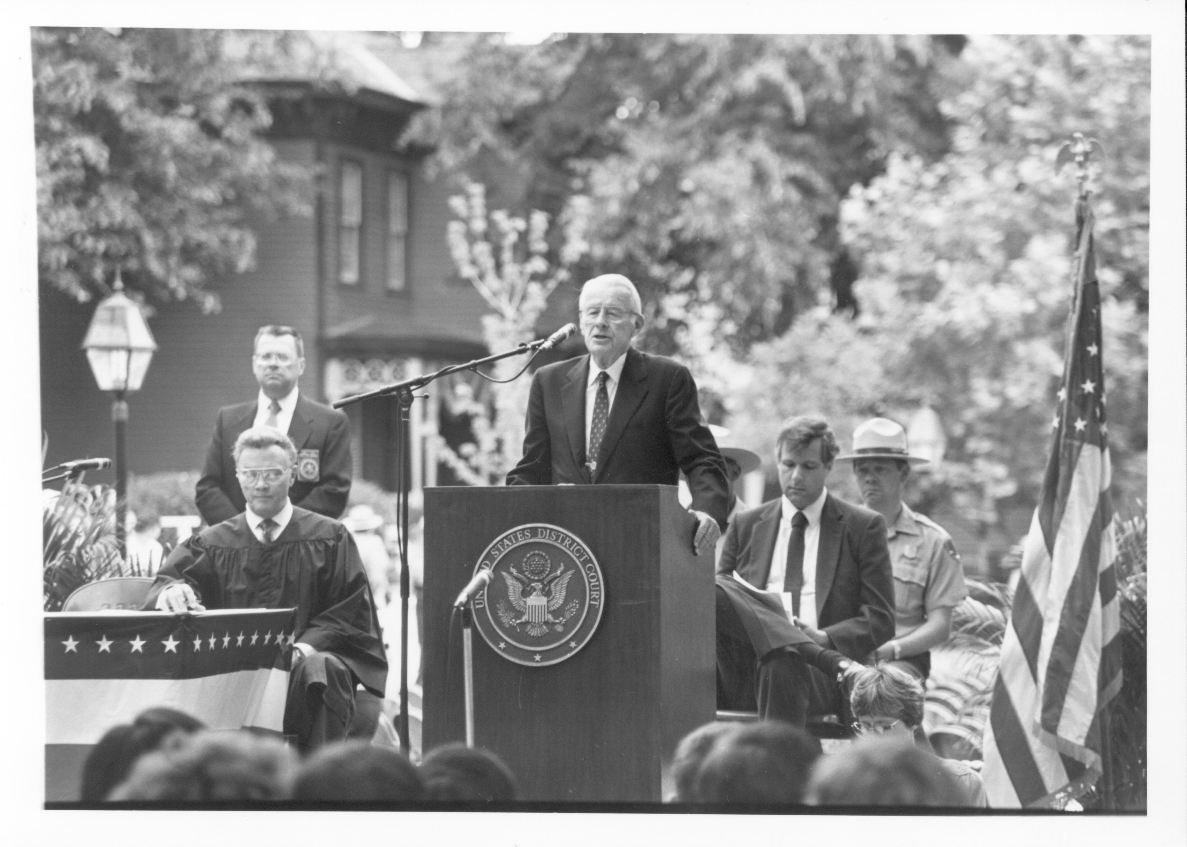 Naturalization 50-16 Lincoln, Home, Restoration, Rededication, Naturalization