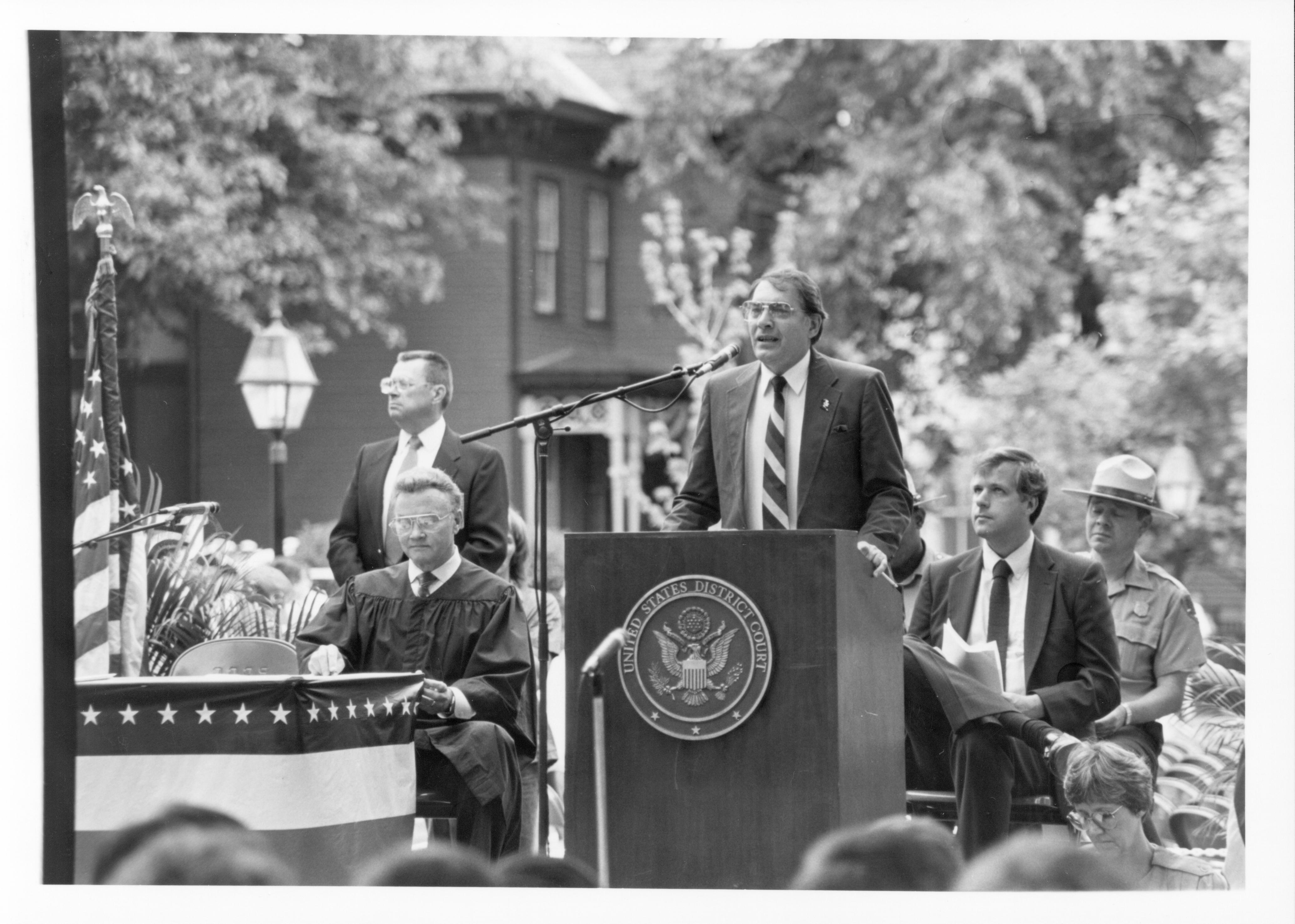 Naturalization 50-20 Lincoln, Home, Restoration, Rededication, Naturalization