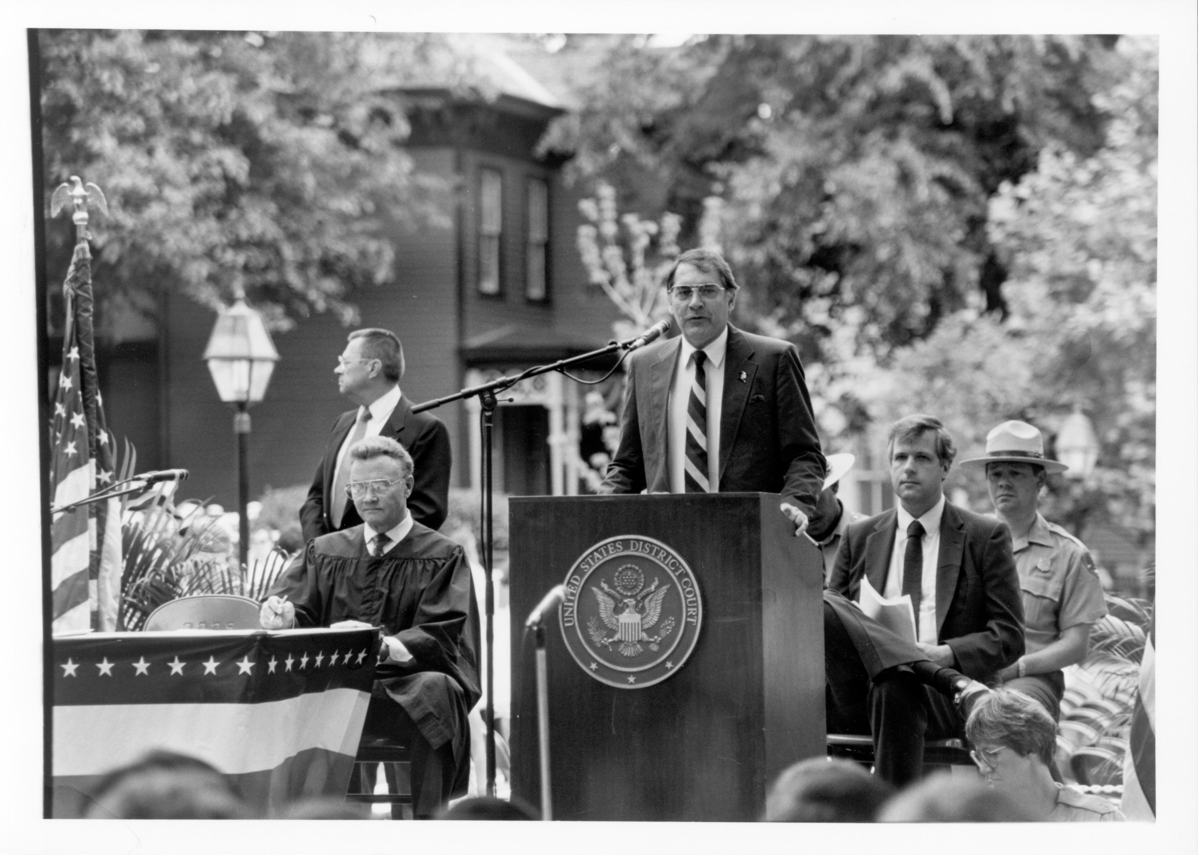 Naturalization 50-22 Lincoln, Home, Restoration, Rededication, Naturalization