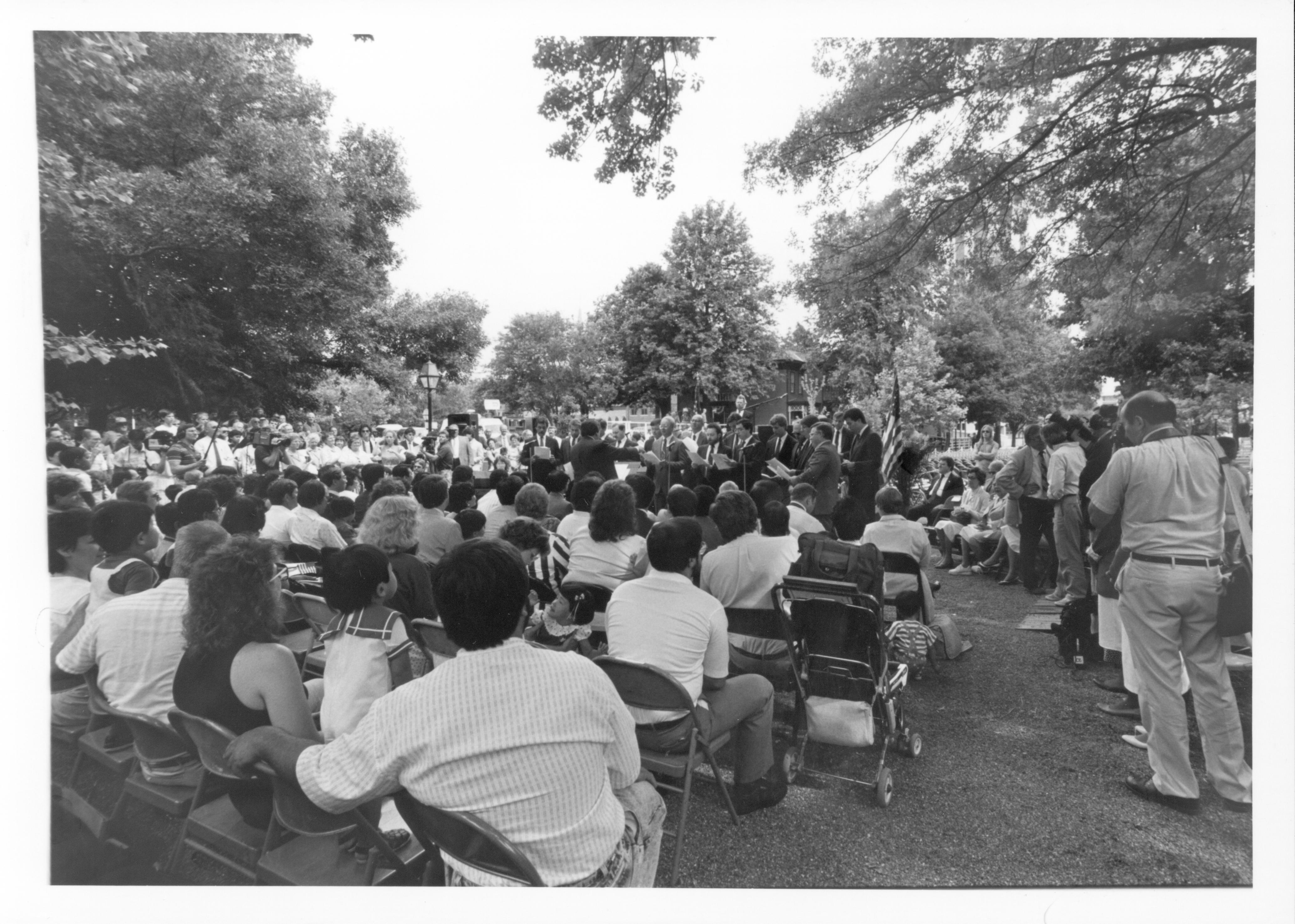 Naturalization 50-27 Lincoln, Home, Restoration, Rededication, Naturalization