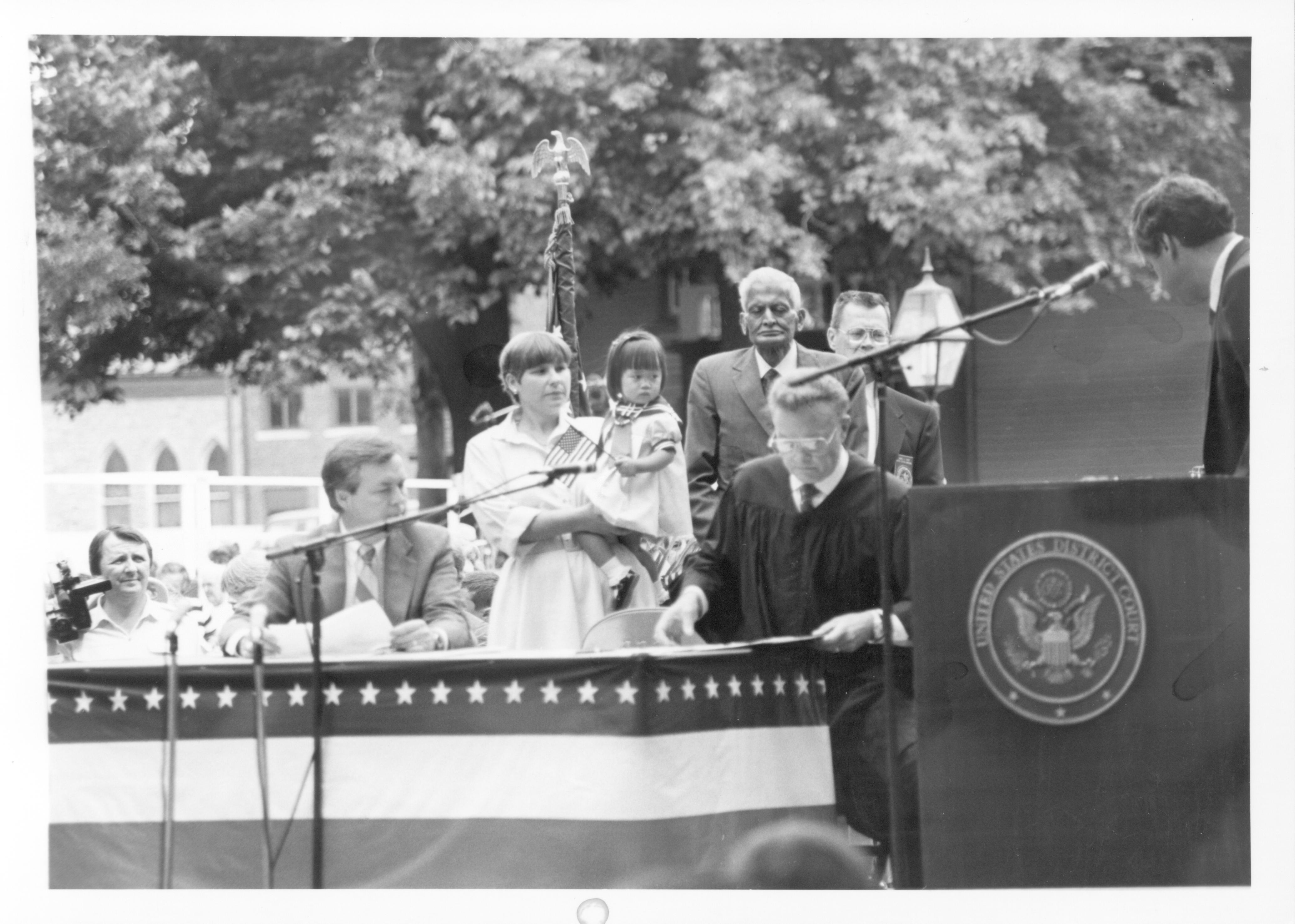 Naturalization 51-32 Lincoln, Home, Restoration, Rededication, Naturalization