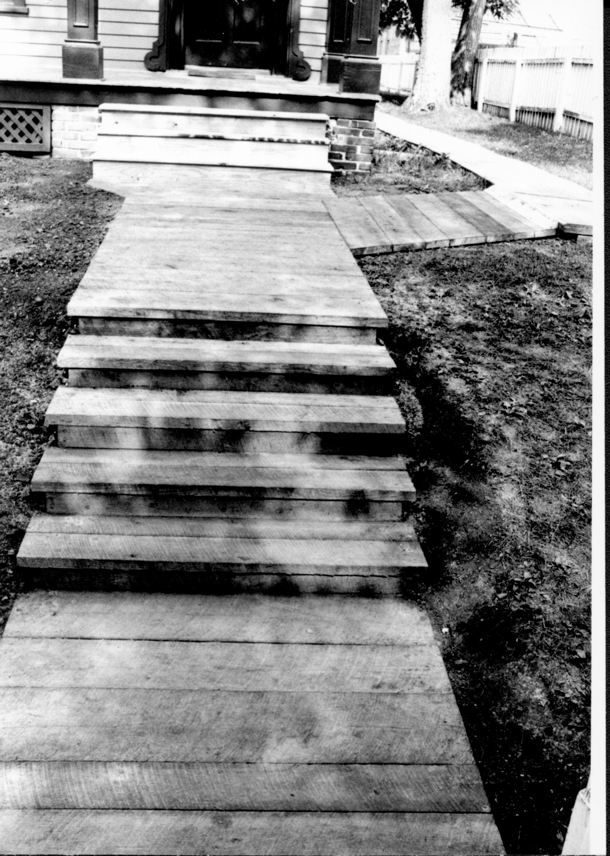 New front steps and boardwalk 17 Beedle, Steps, Boardwalk
