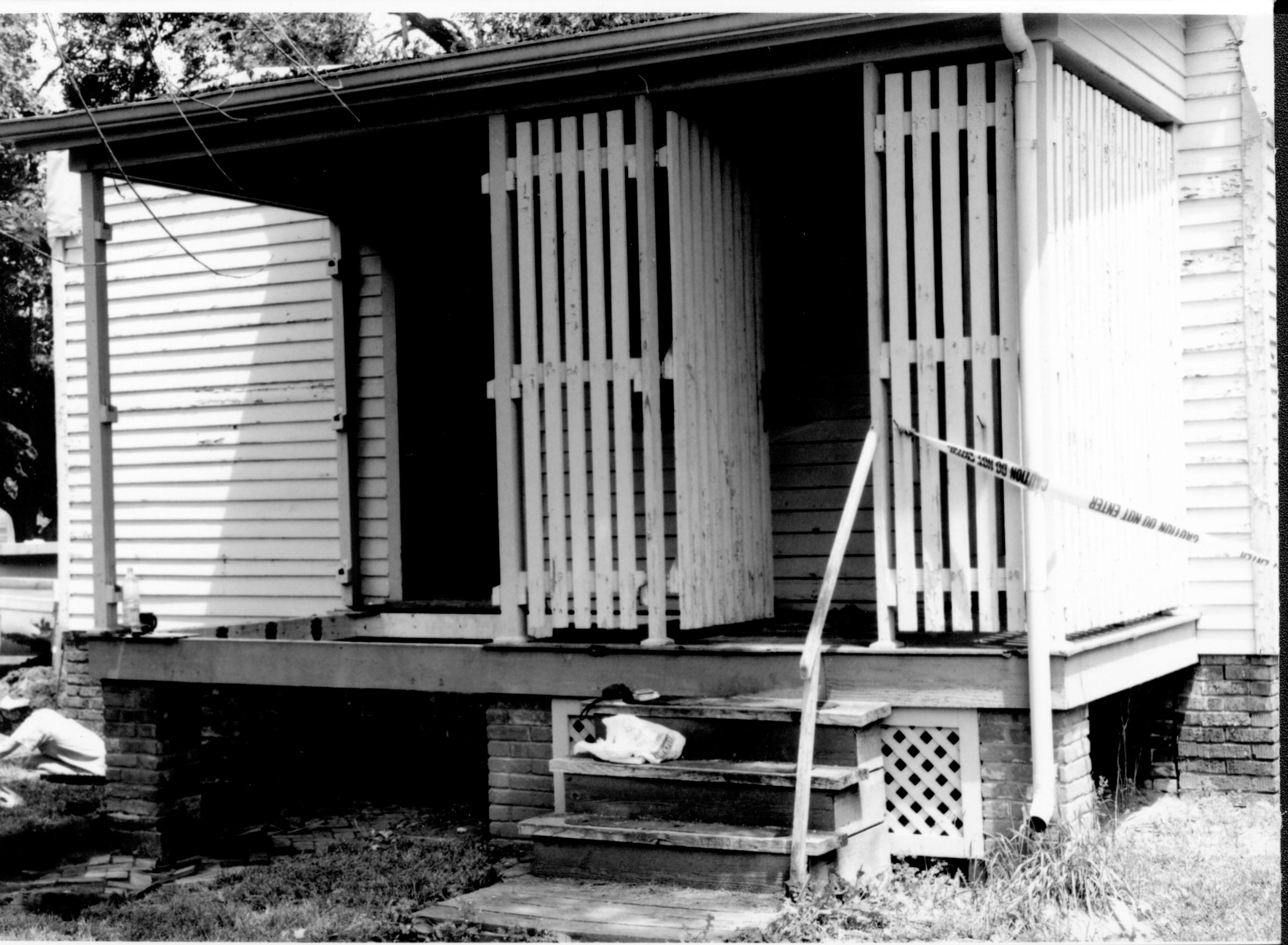 Rear Porch 8 Sprigg, House, Foundation