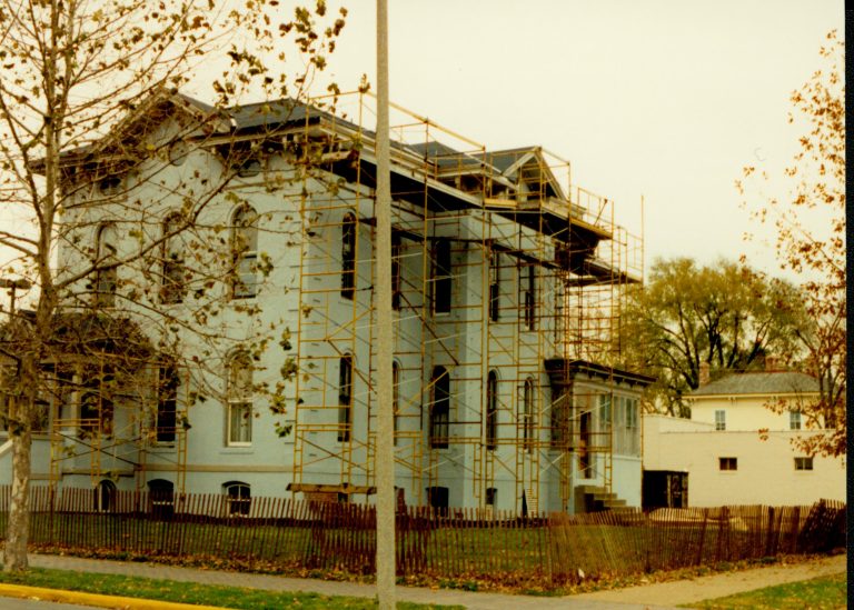 NA Stuve House, Scaffolding