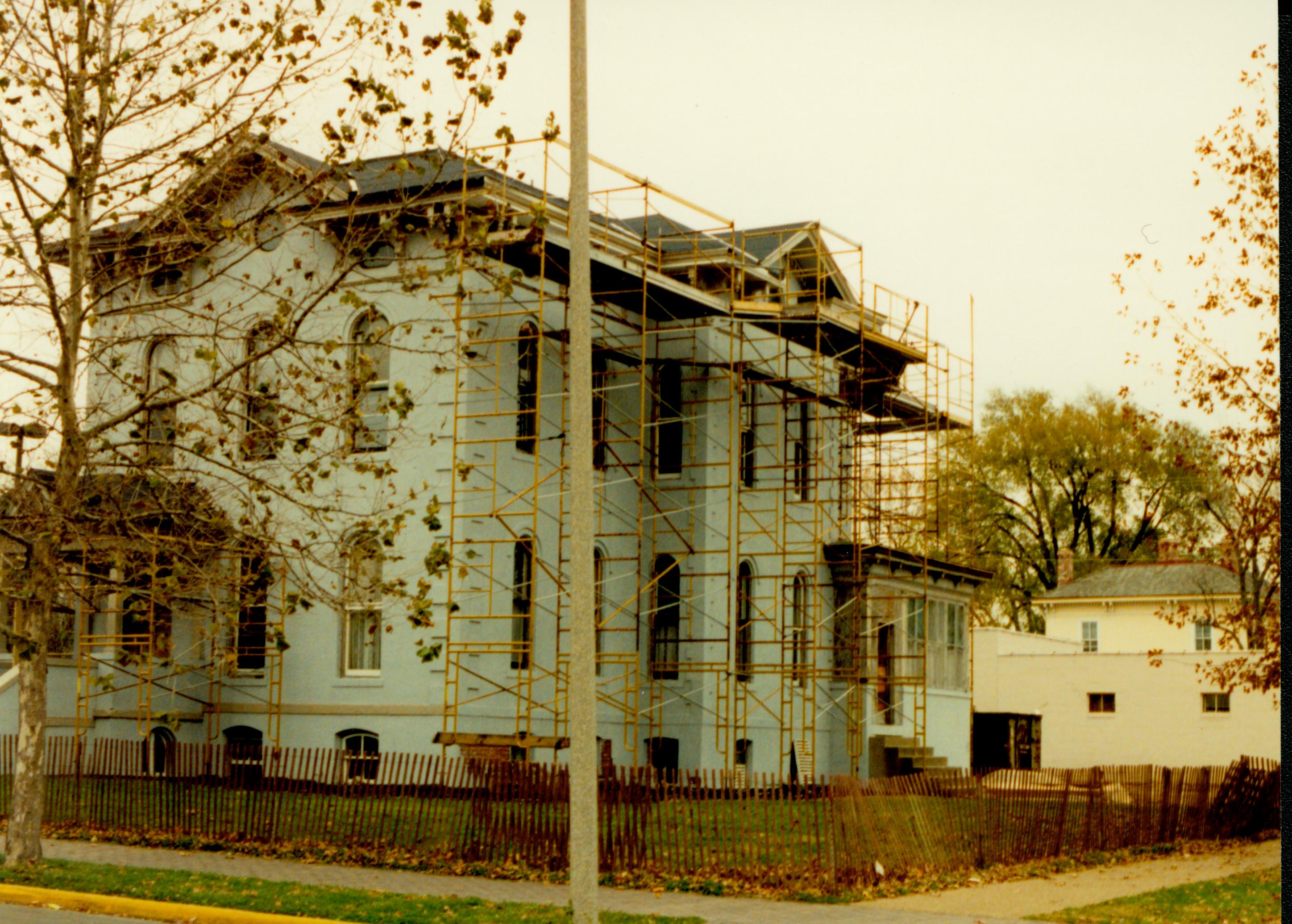 NA Stuve House, Scaffolding