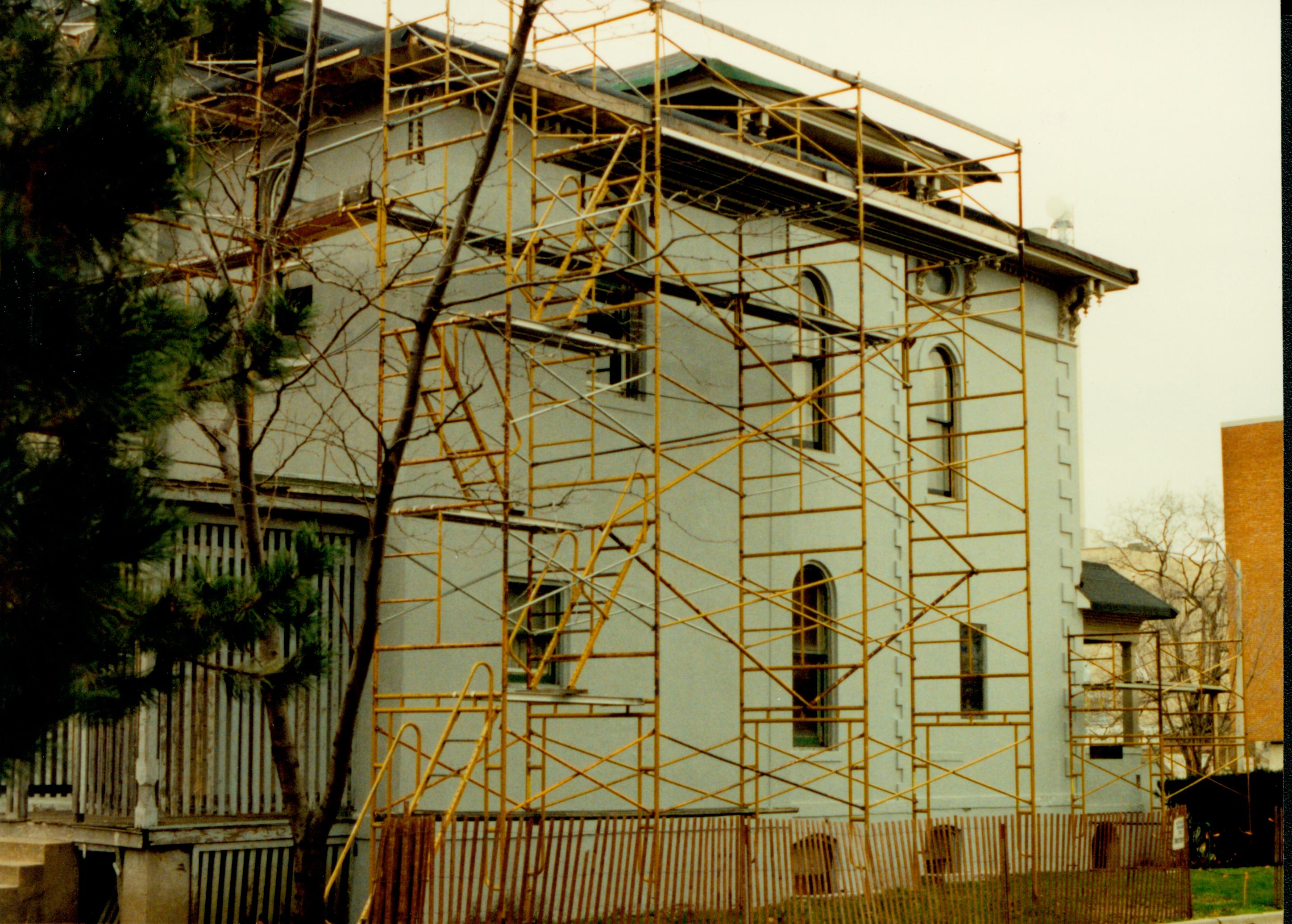 NA Stuve House, Scaffolding