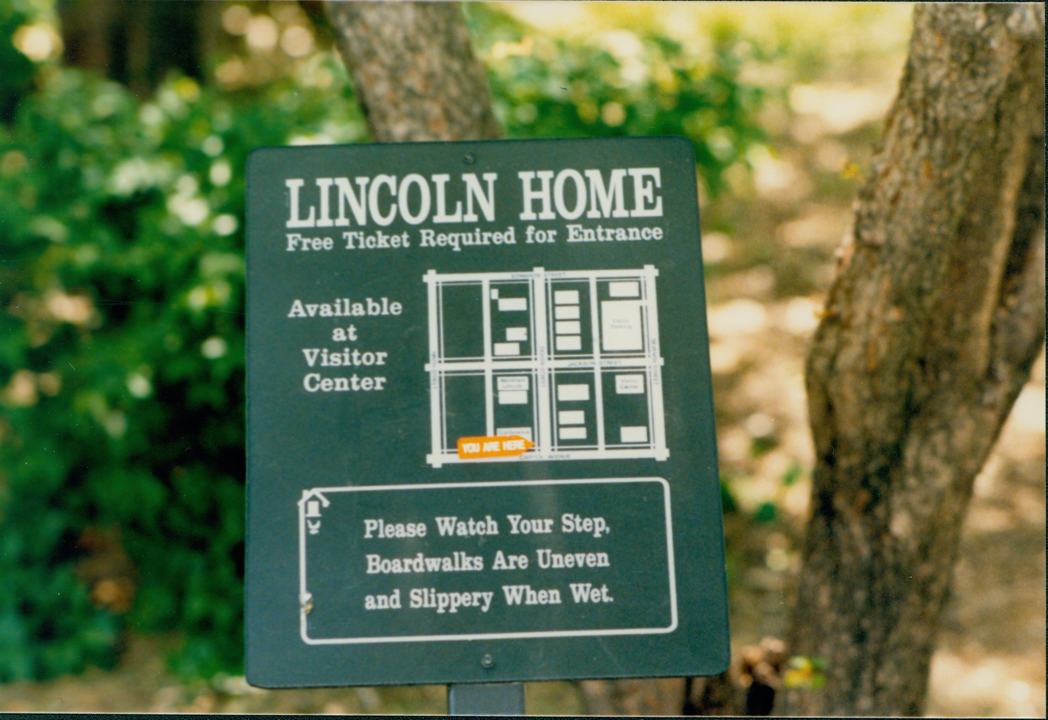 Various Park Signs at Lincoln Home Maintenance, Signs