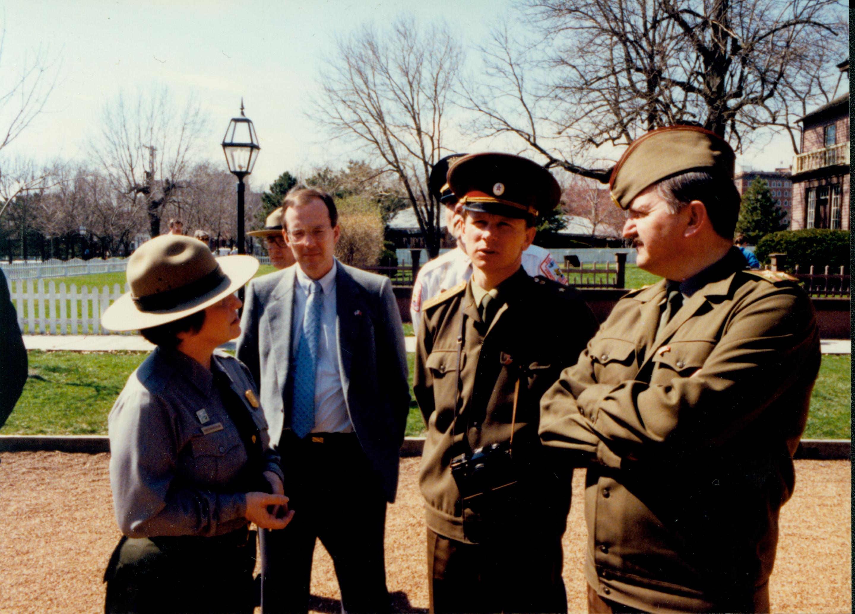 NA Lincoln, Home, Rededication, USSR