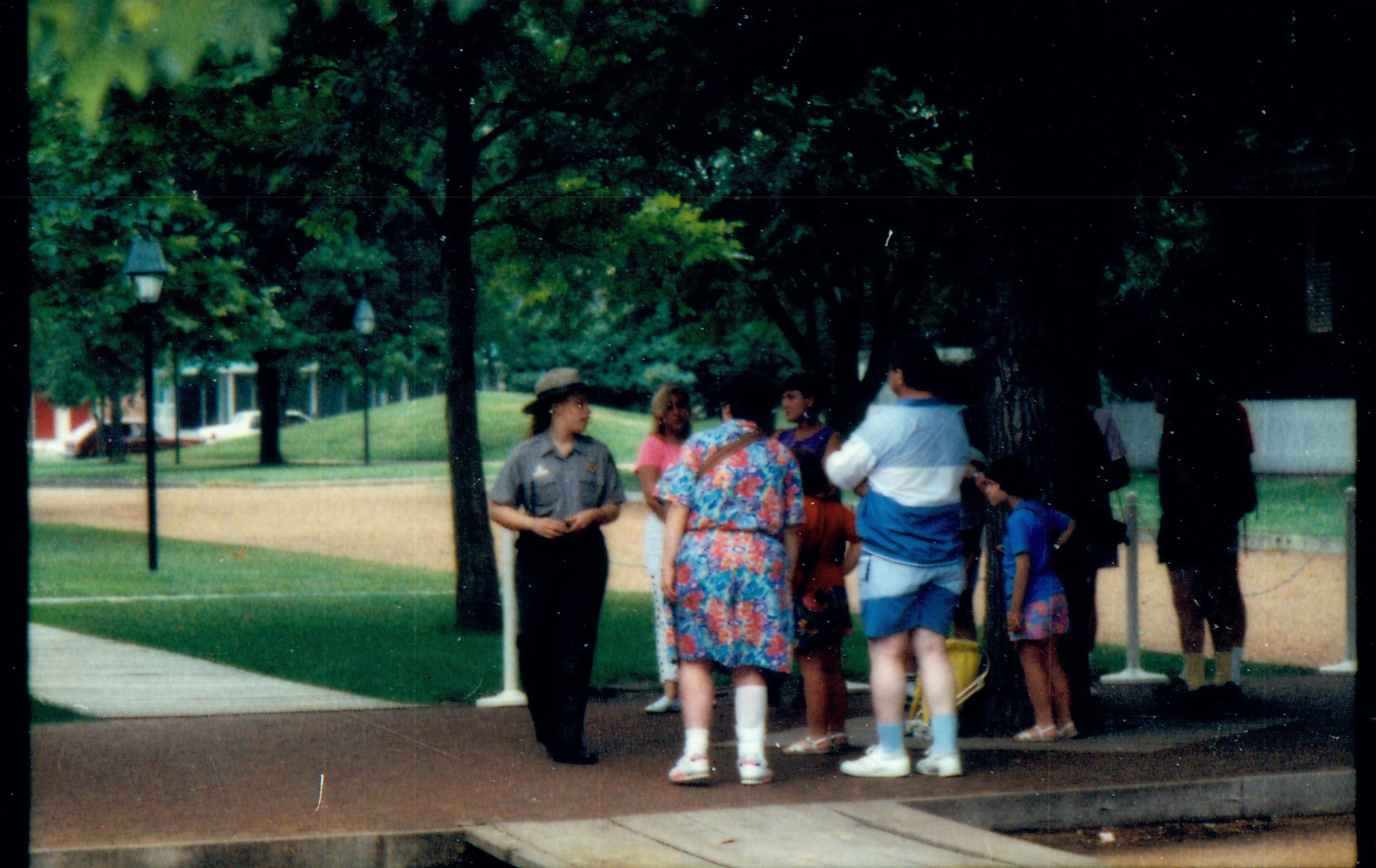 NA Interpretation staff around the park Interpretation