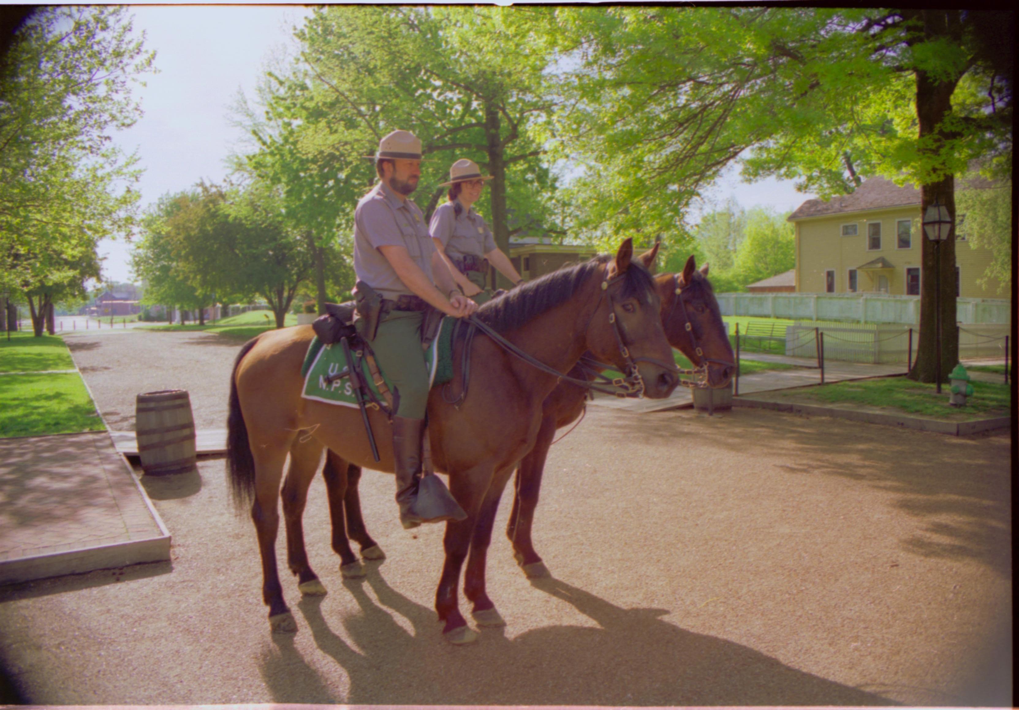 NA Horse Patrol, KKK Weekend Law Enforcement, Horse Patrol, KKK