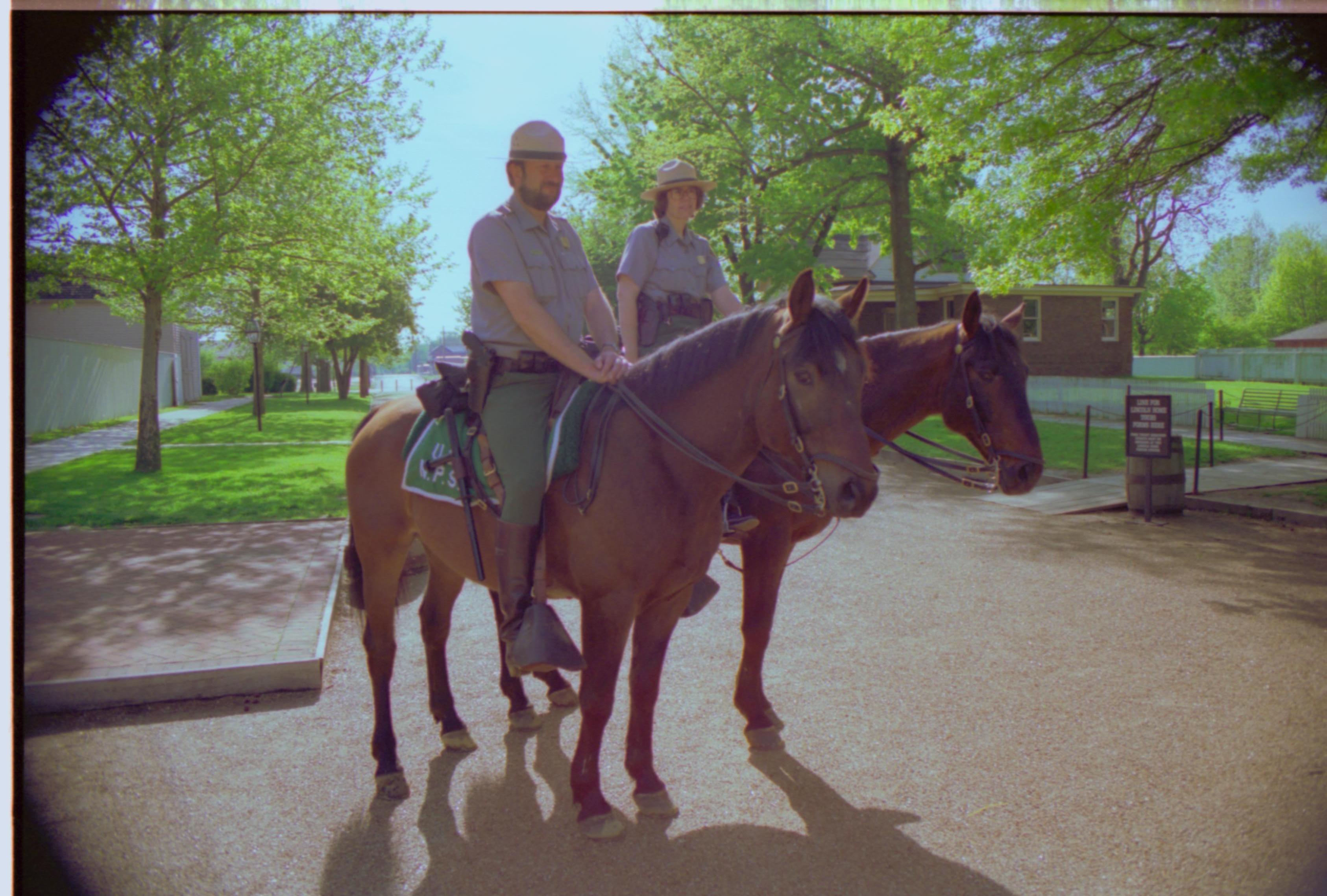 NA Horse Patrol, KKK Weekend Law Enforcement, Horse Patrol, KKK