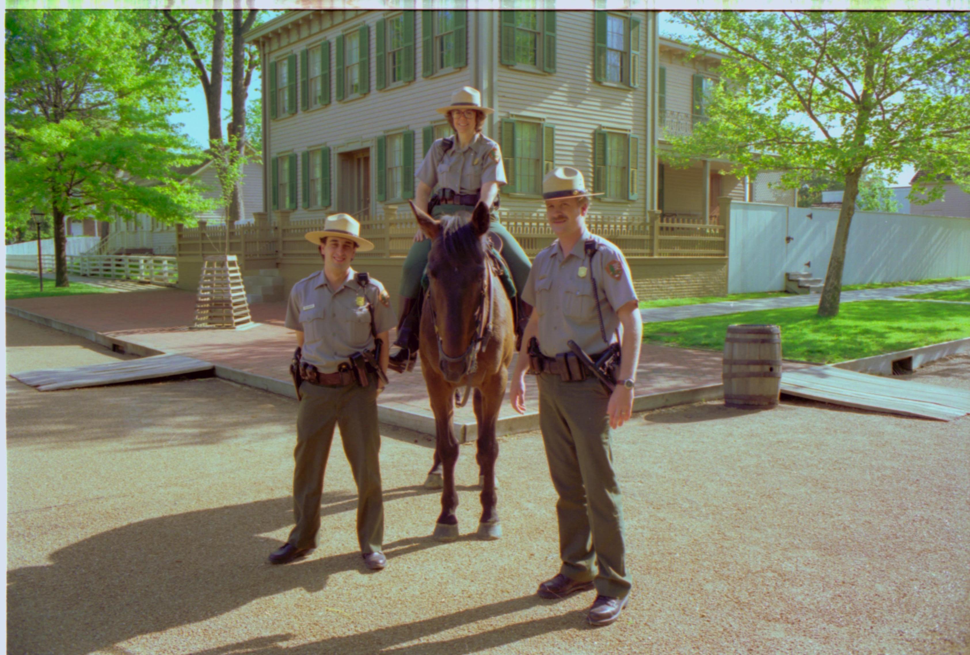 NA Horse Patrol, KKK Weekend Law Enforcement, Horse Patrol, KKK