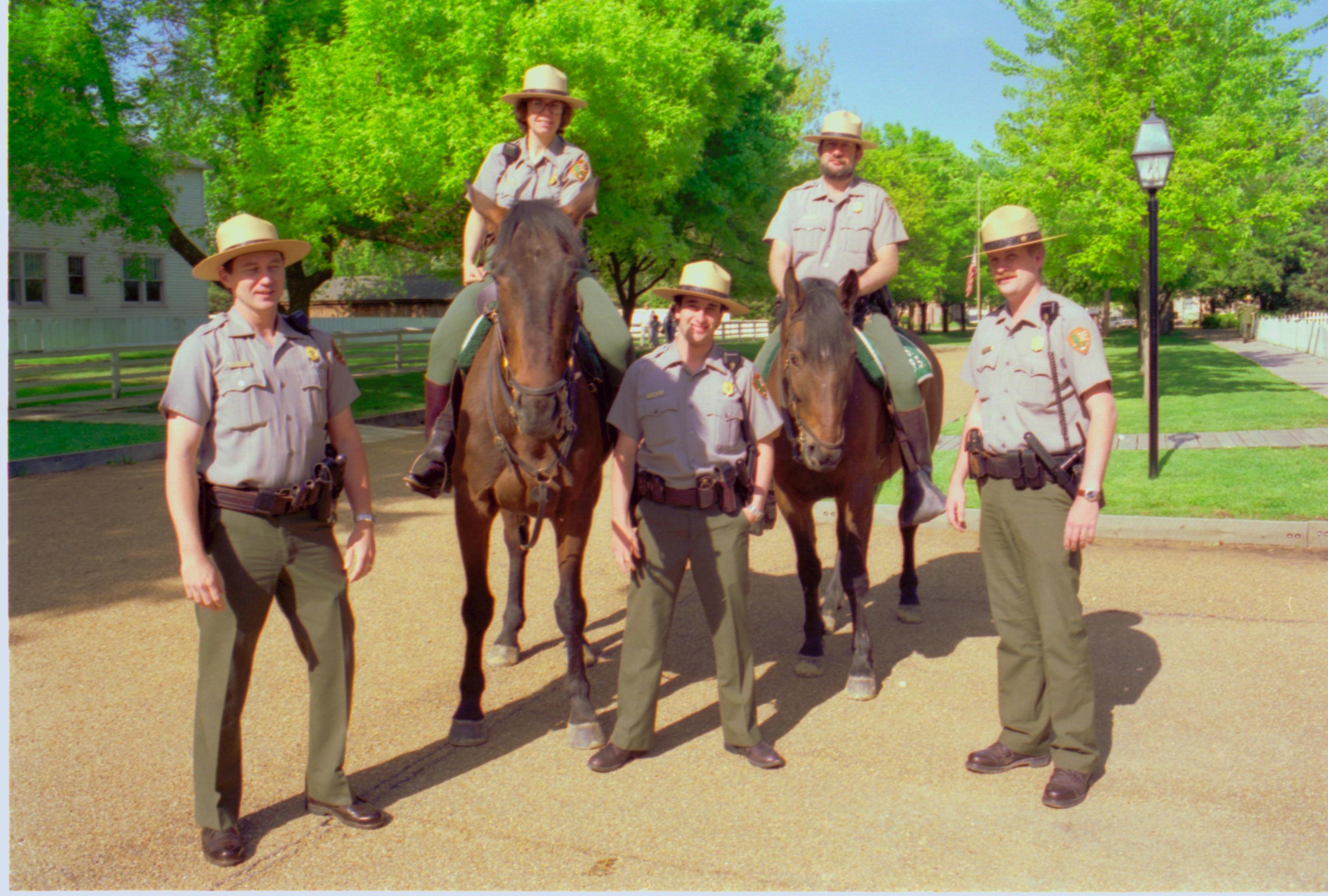 NA Horse Patrol, KKK Weekend Law Enforcement, Horse Patrol, KKK