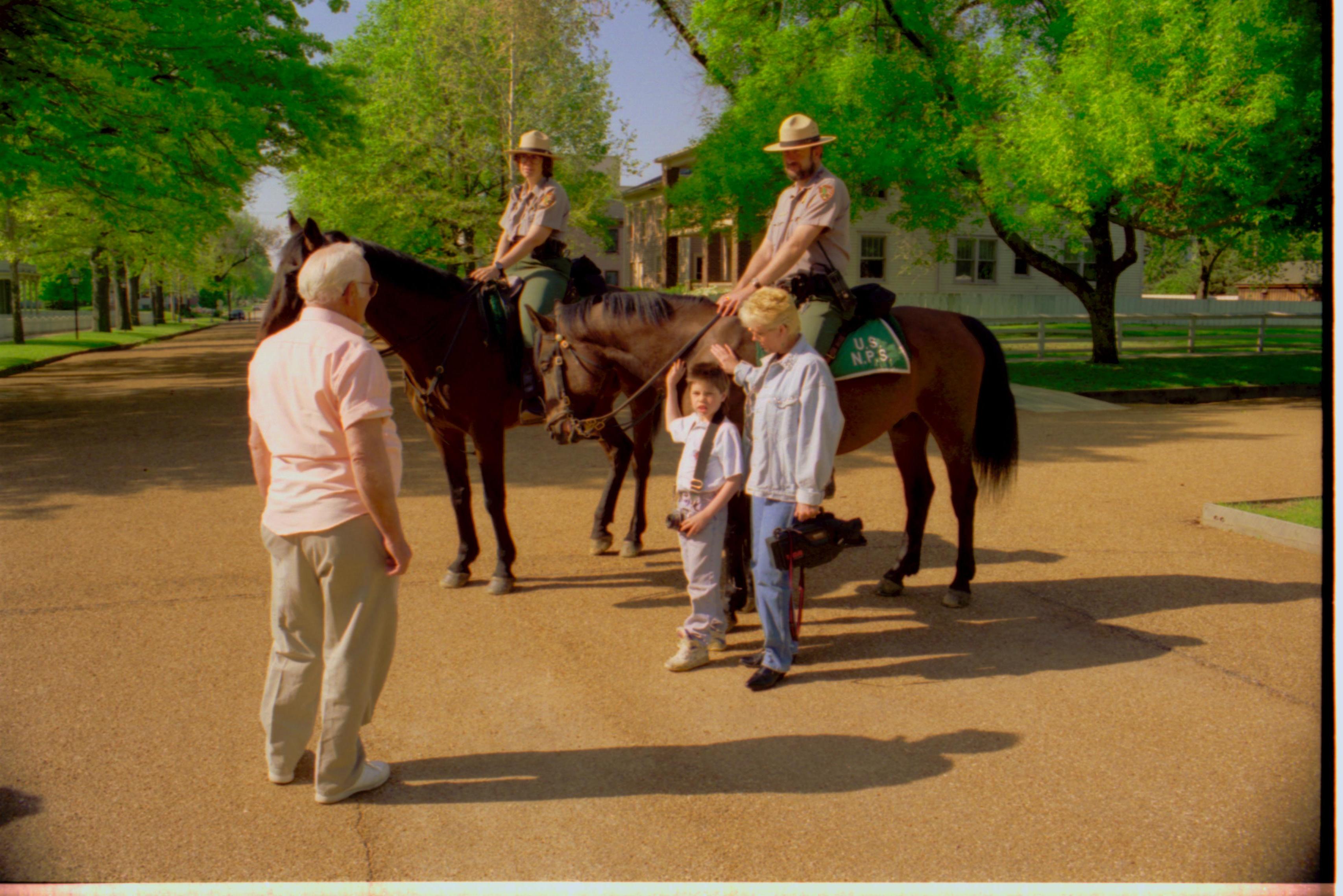 NA Horse Patrol, KKK Weekend Law Enforcement, Horse Patrol, KKK