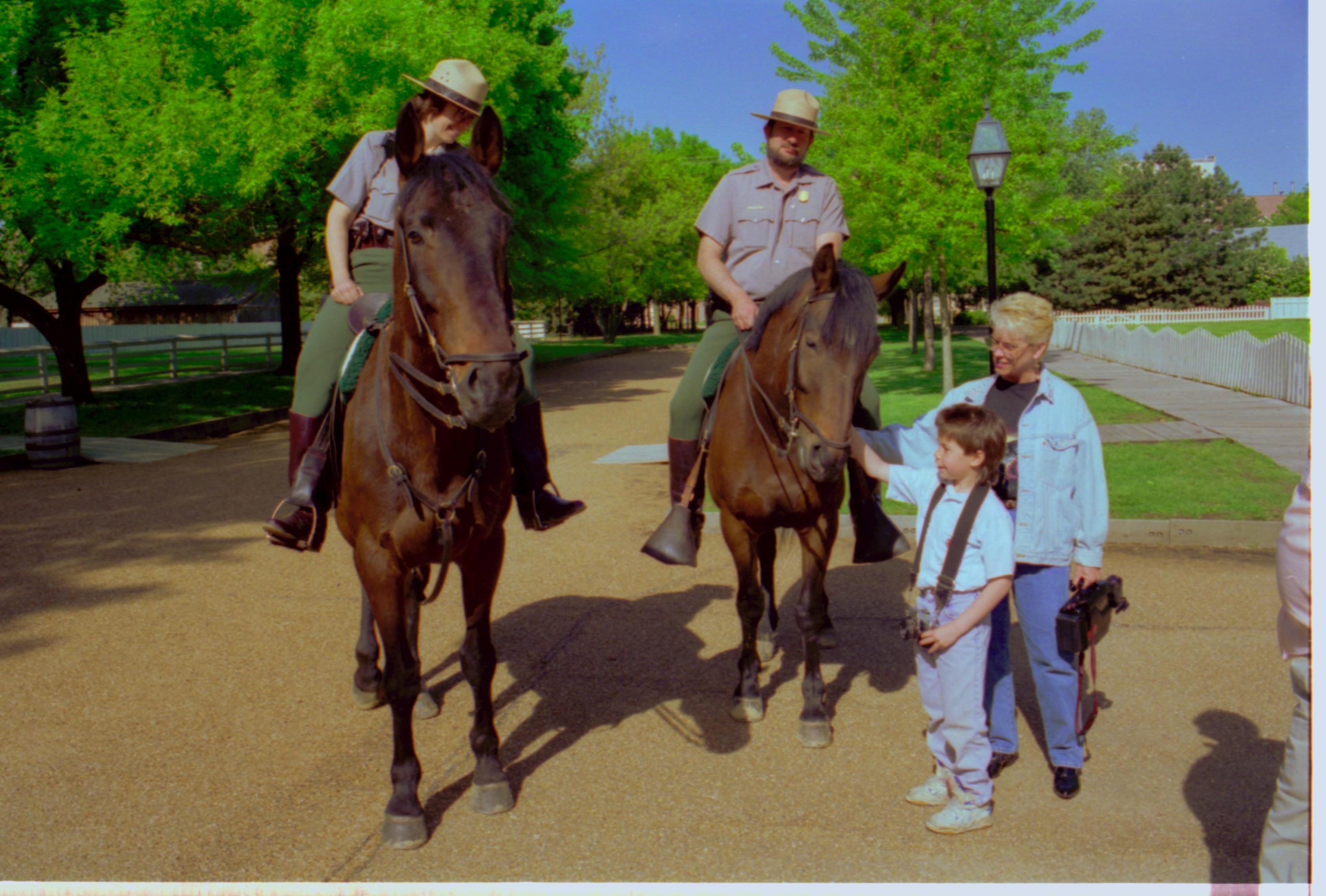 NA Horse Patrol, KKK Weekend Law Enforcement, Horse Patrol, KKK