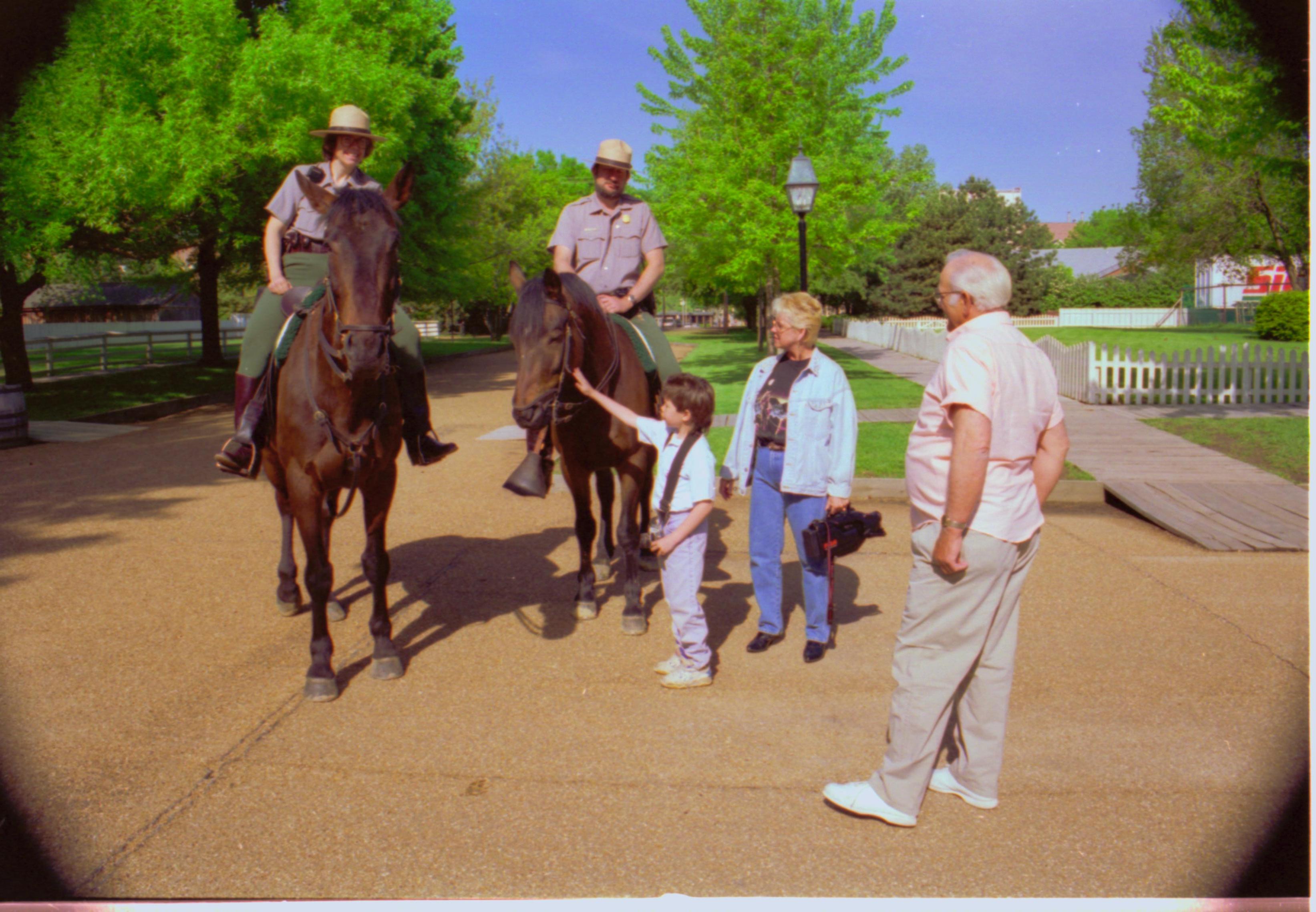 NA Horse Patrol, KKK Weekend Law Enforcement, Horse Patrol, KKK