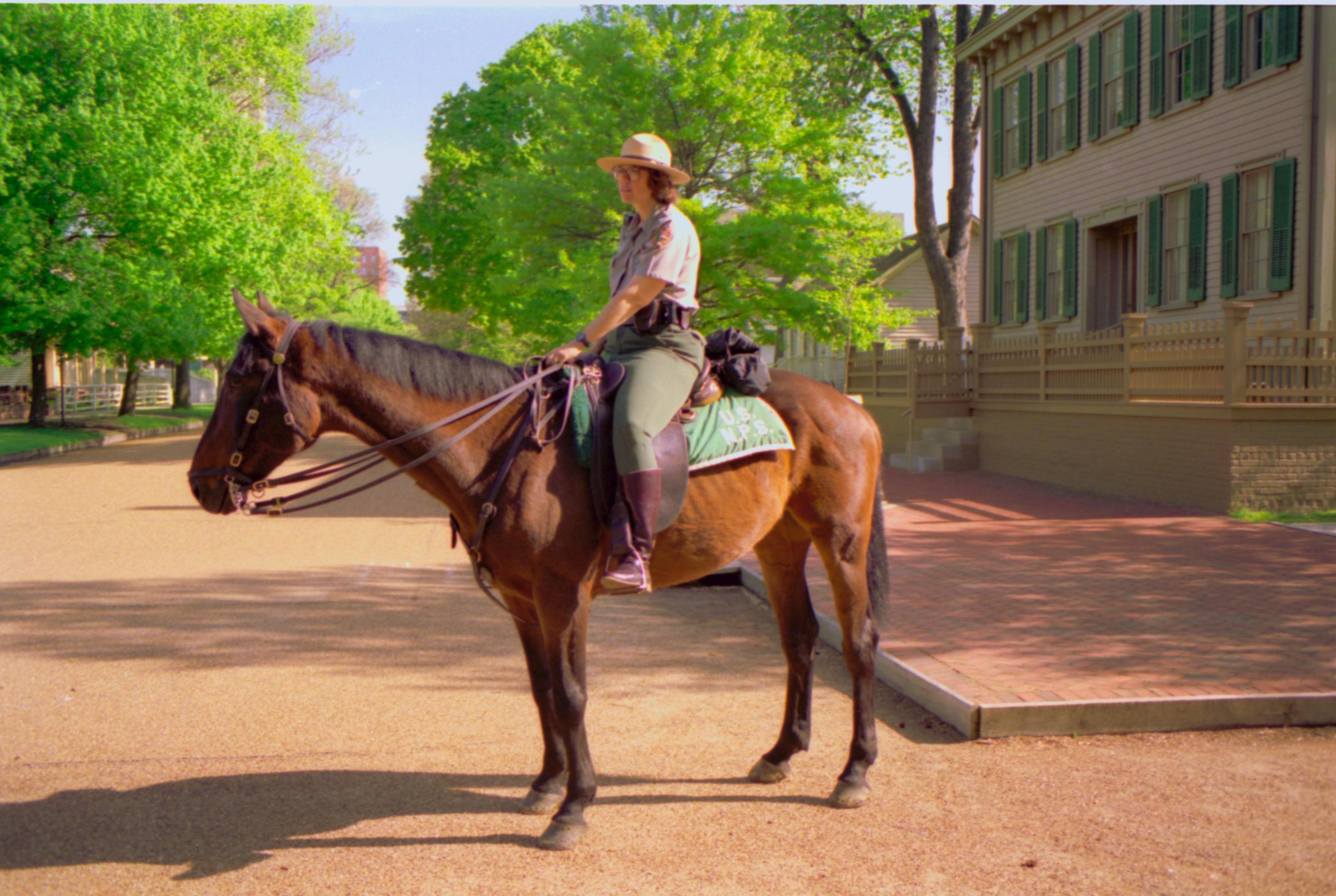 NA Horse Patrol, KKK Weekend Law Enforcement, Horse Patrol, KKK