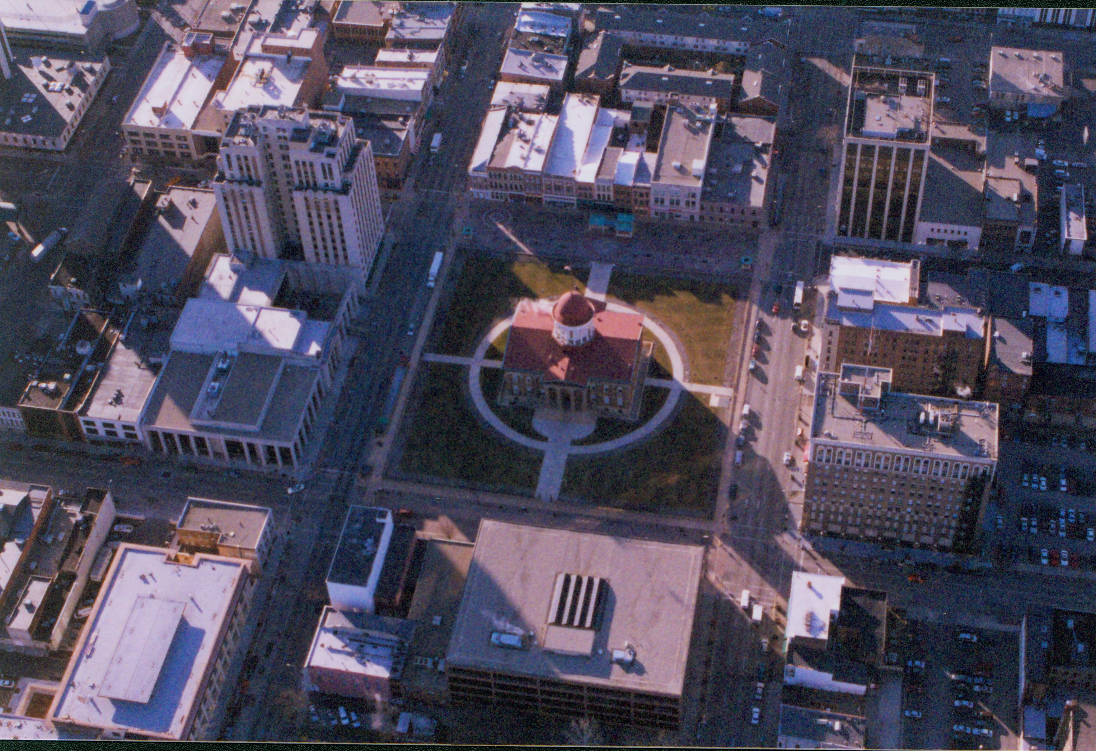 NA Springfield Flyover, Home and Old and New Capital Law Enforcement, Aerial, Flyover, LIHO, Old State House, New State Capital