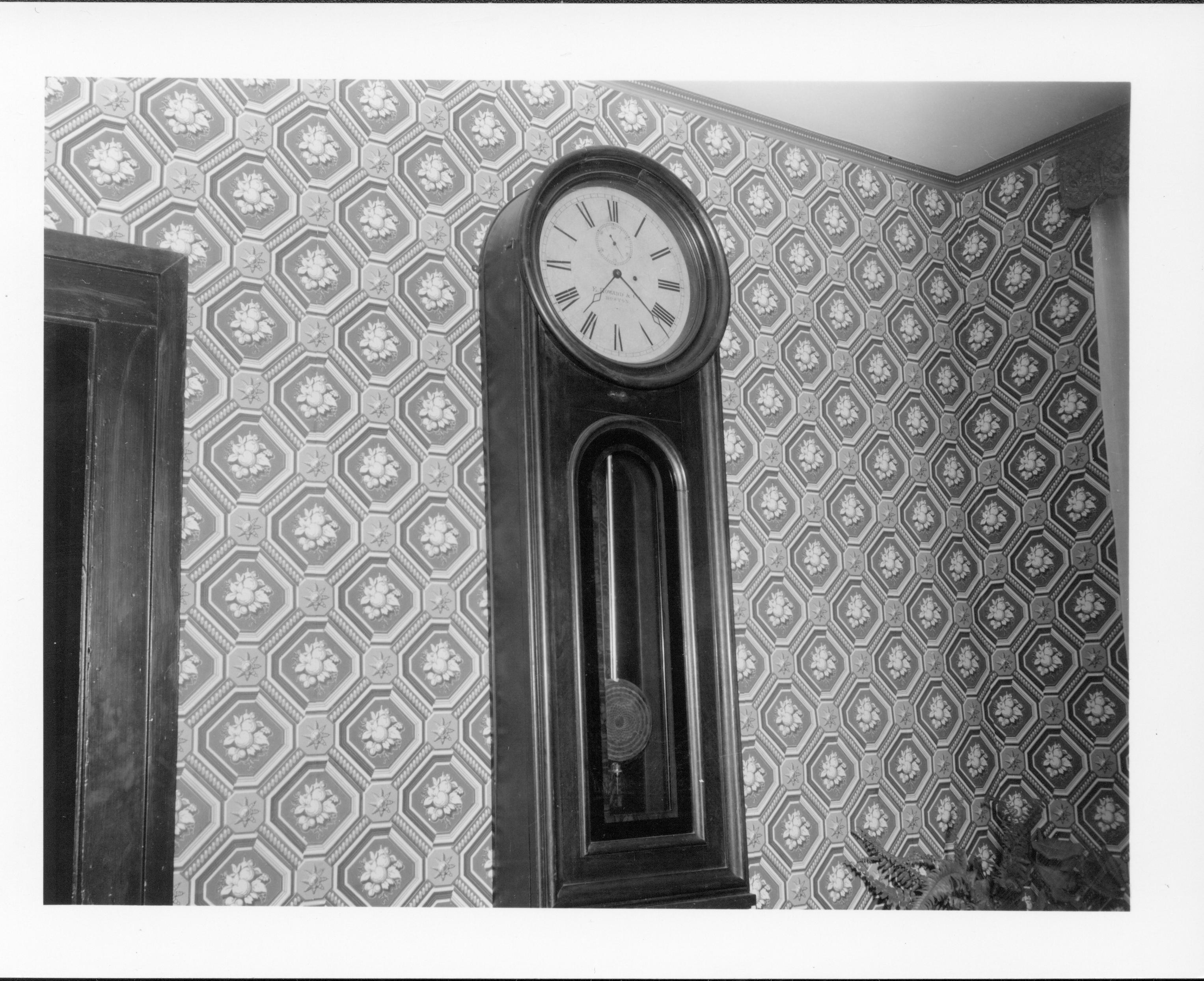 E. Howard and Co. Eight Day Clock Negative #644, See Classification #7 Lincoln, Home, artifacts, clock