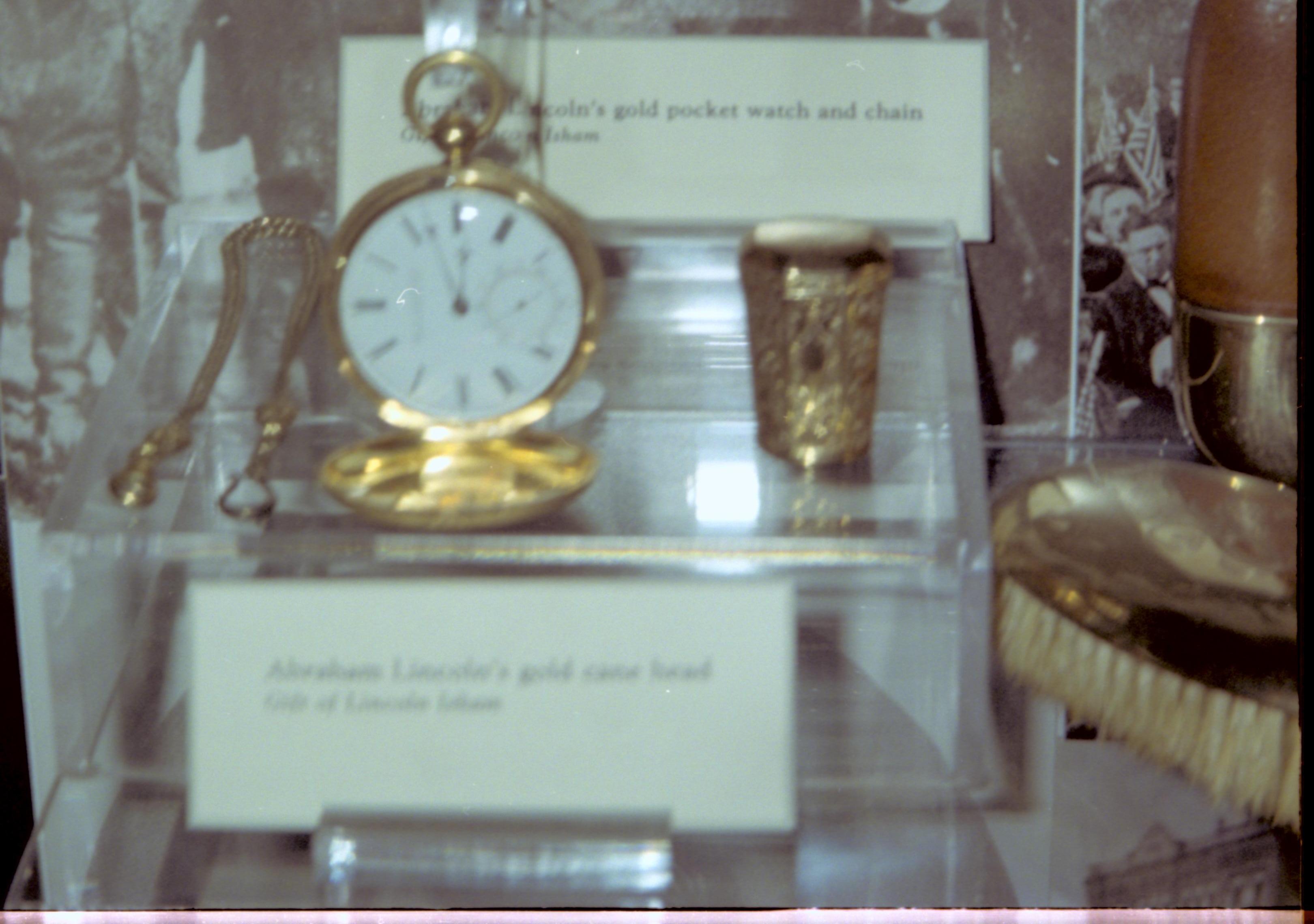 NA neg. sleeve(simah slipek furn national mus. health and med) memorabilia, photos, clock