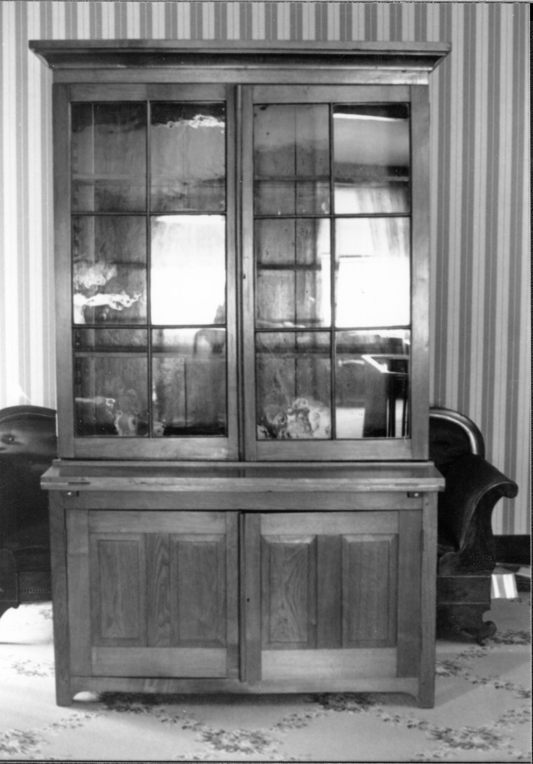 Front View LIHO-6 B-8 Secretary Desk, Roll #16 #13 LIHO #6 furnishing
