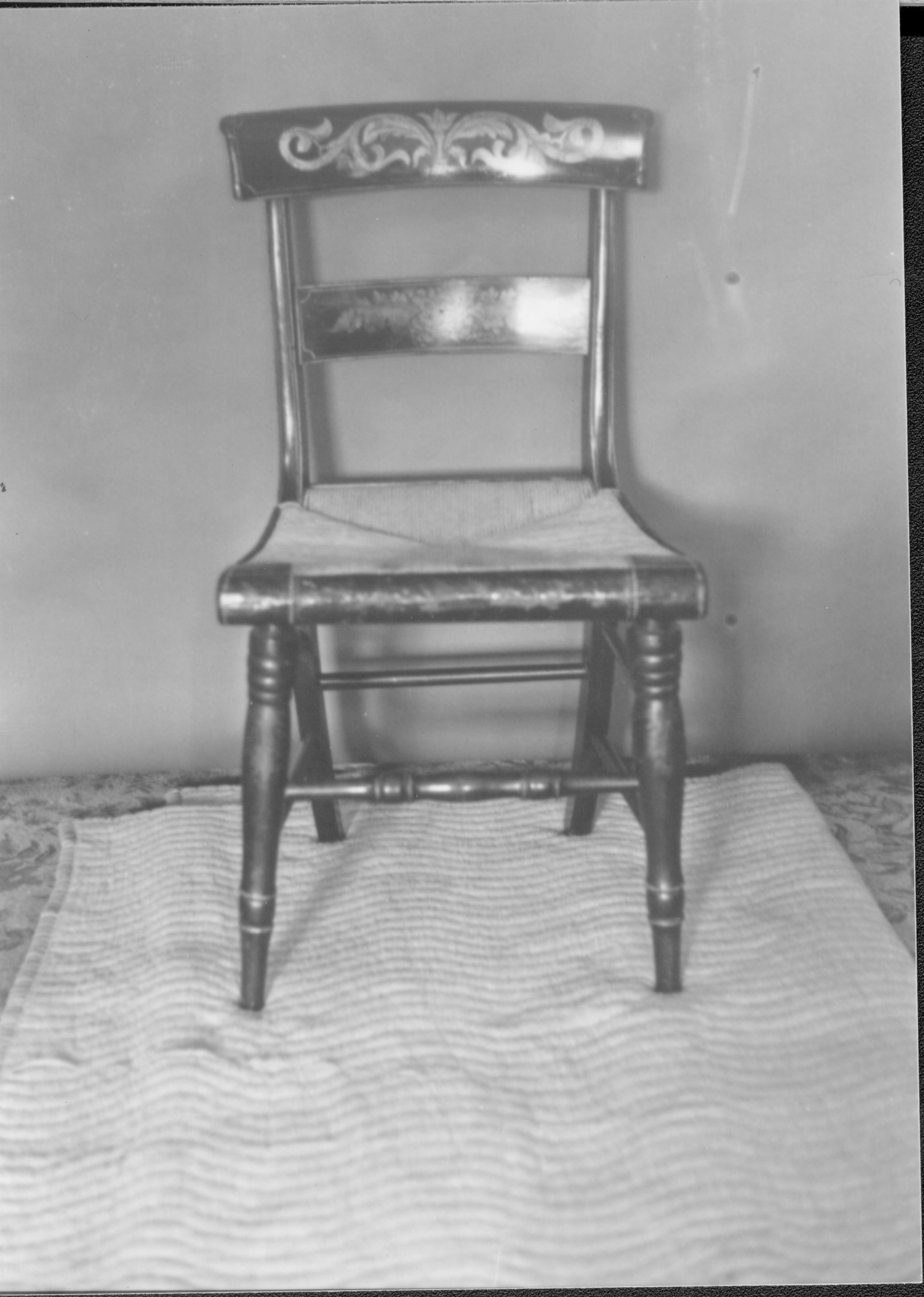 NA LIHO- 1061, D2-9, Fancy Chair, roll 3, #11, chair #1061, one of pair with 1190 furnishings, chair