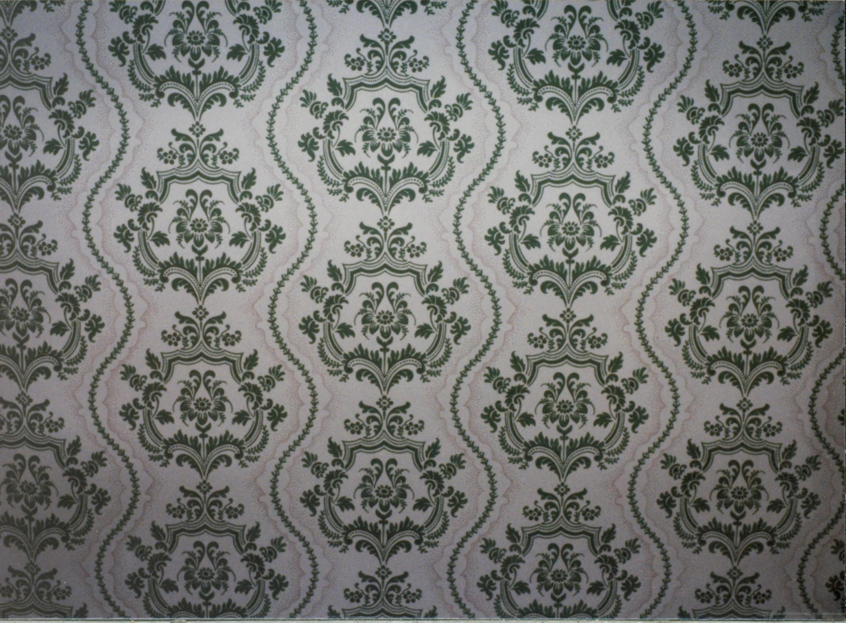 Wallpaper, Guest Room, HSI Room 208, 18 conservation, wallpaper
