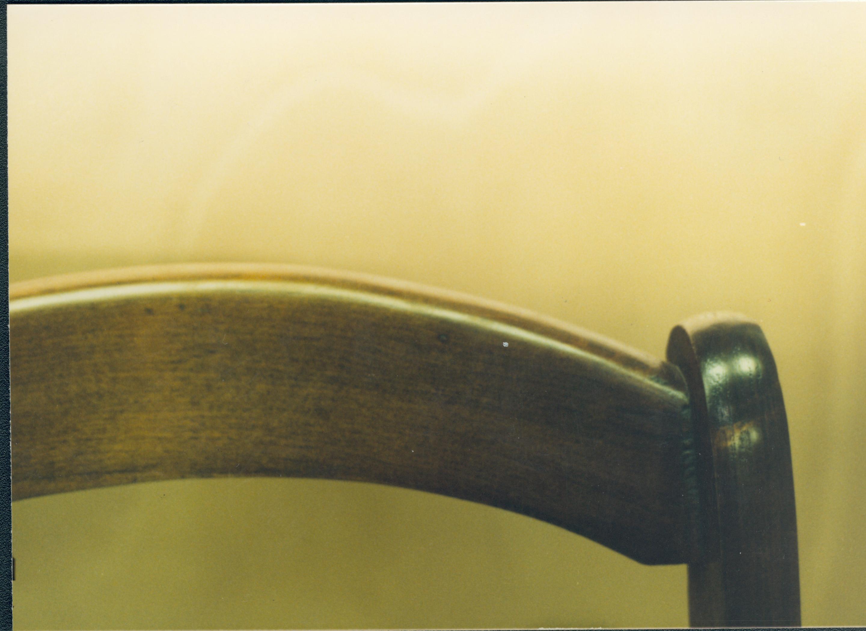 Shows crest rail after treatment Lincoln Home NHS Catalog 28,  #28 furnishings, chair