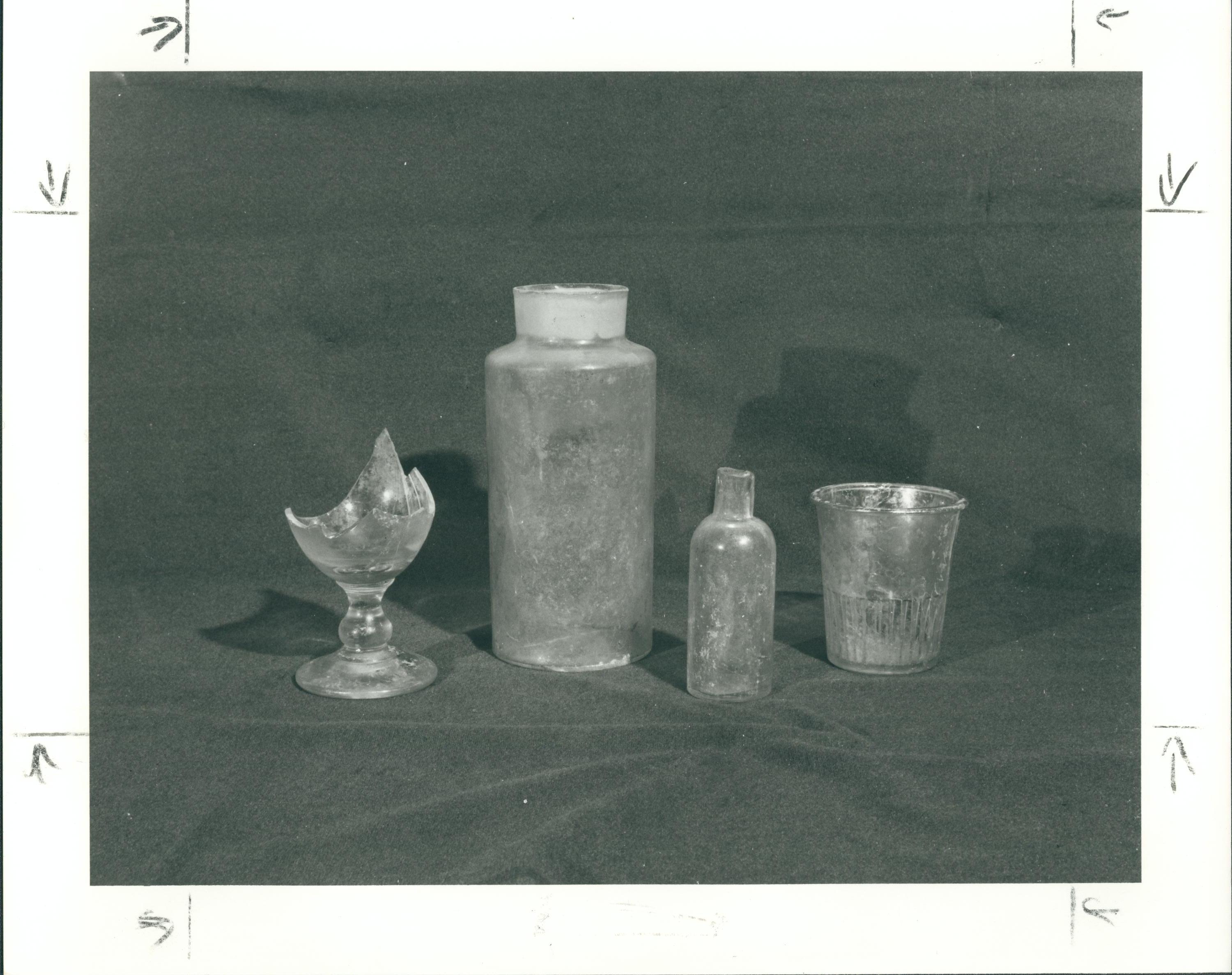 NA Hagen, archaeology, glass, bottle, cup