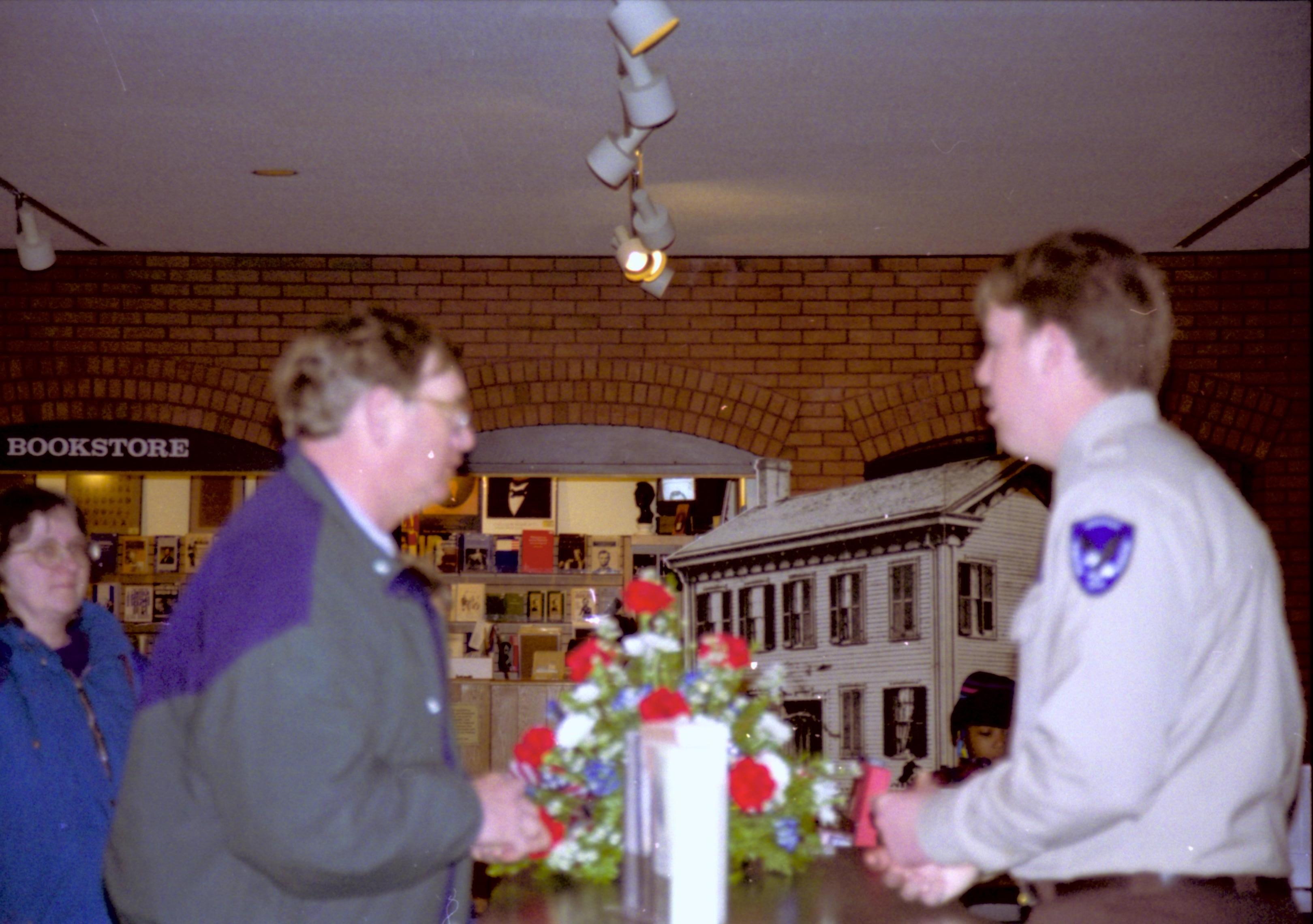 NA Lincoln Home NHS donations ceremony