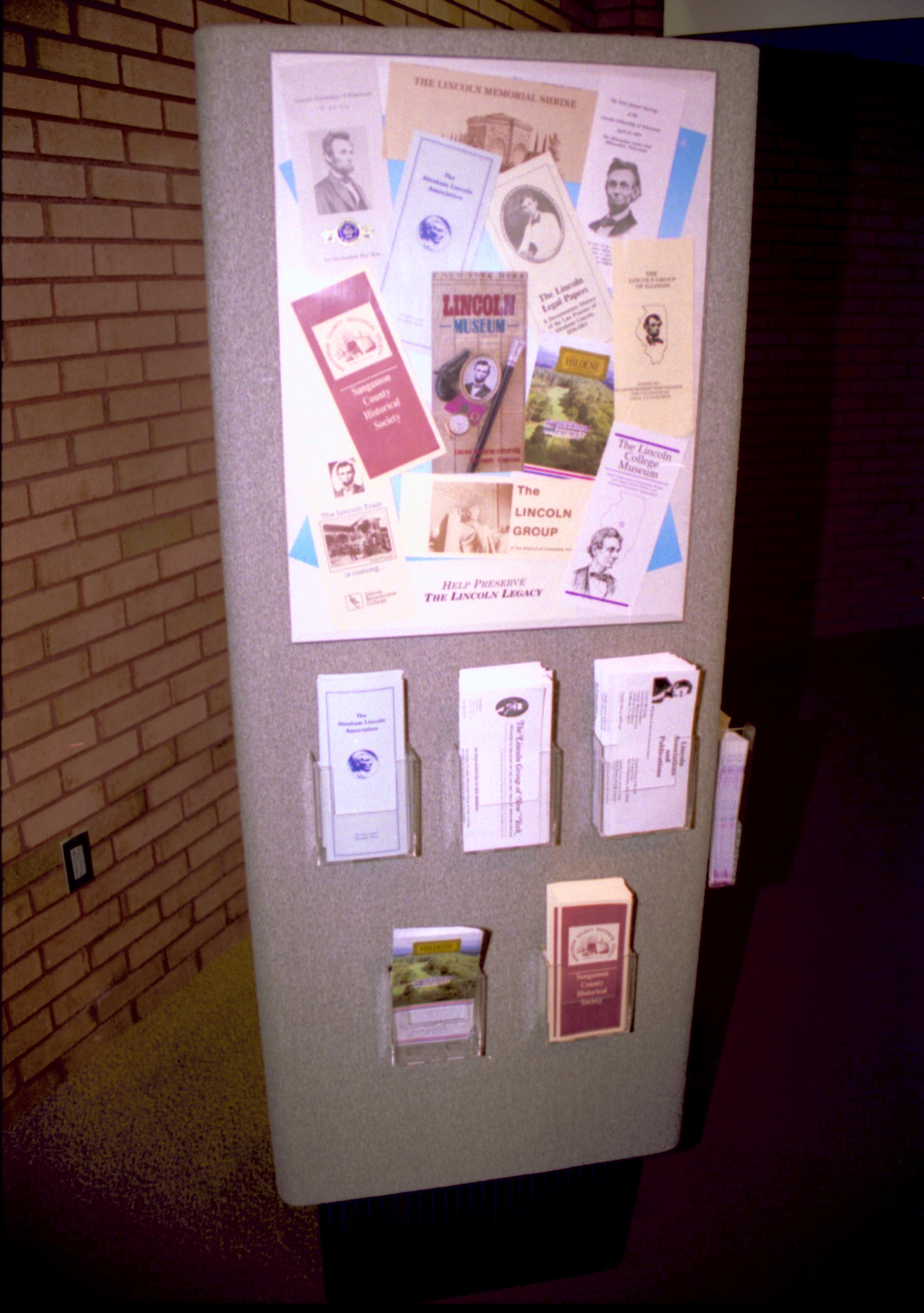NA Lincoln Home NHS, Black History Month 1994 exhibit