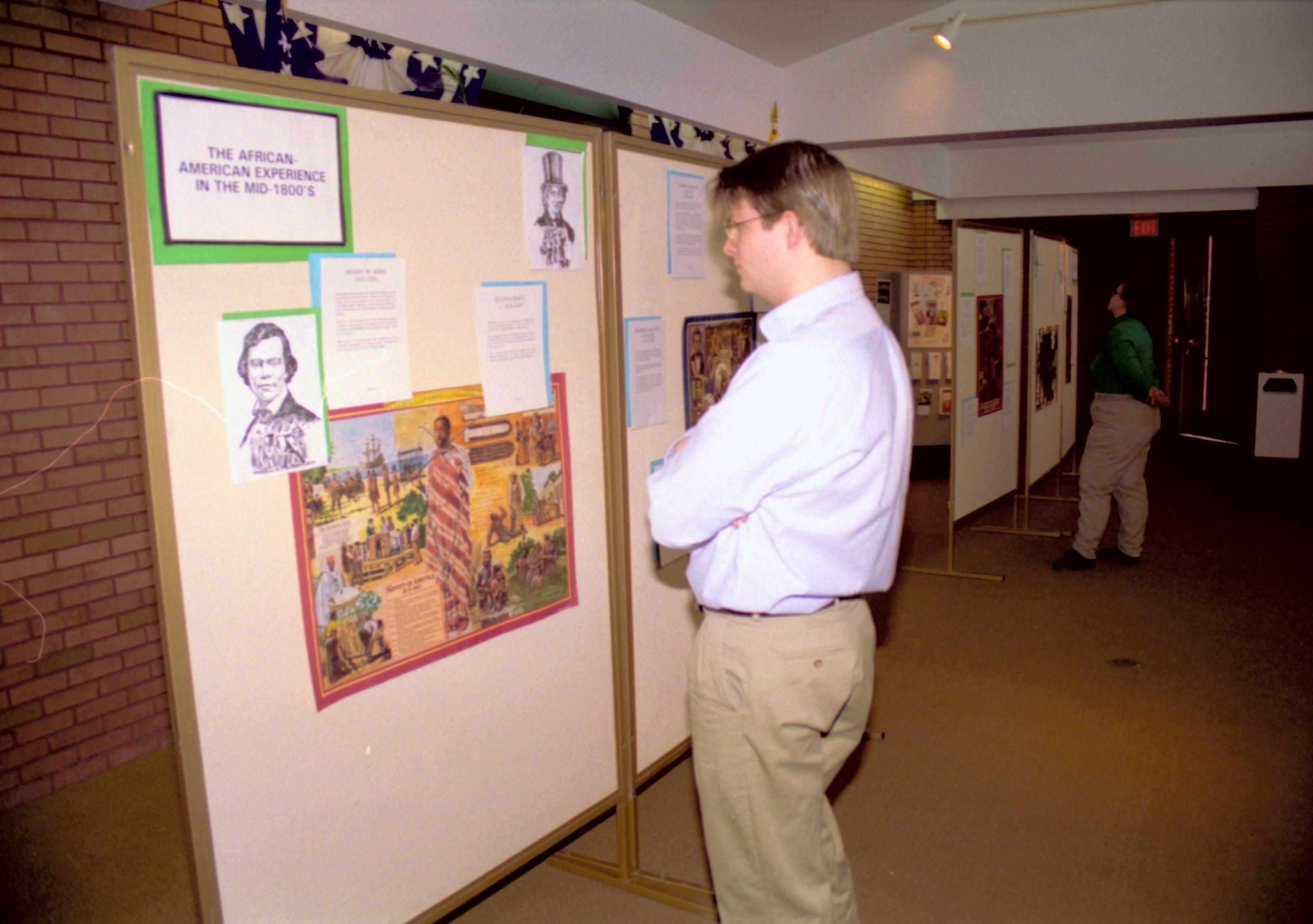 NA Lincoln Home NHS, Black History Month 1994 exhibit