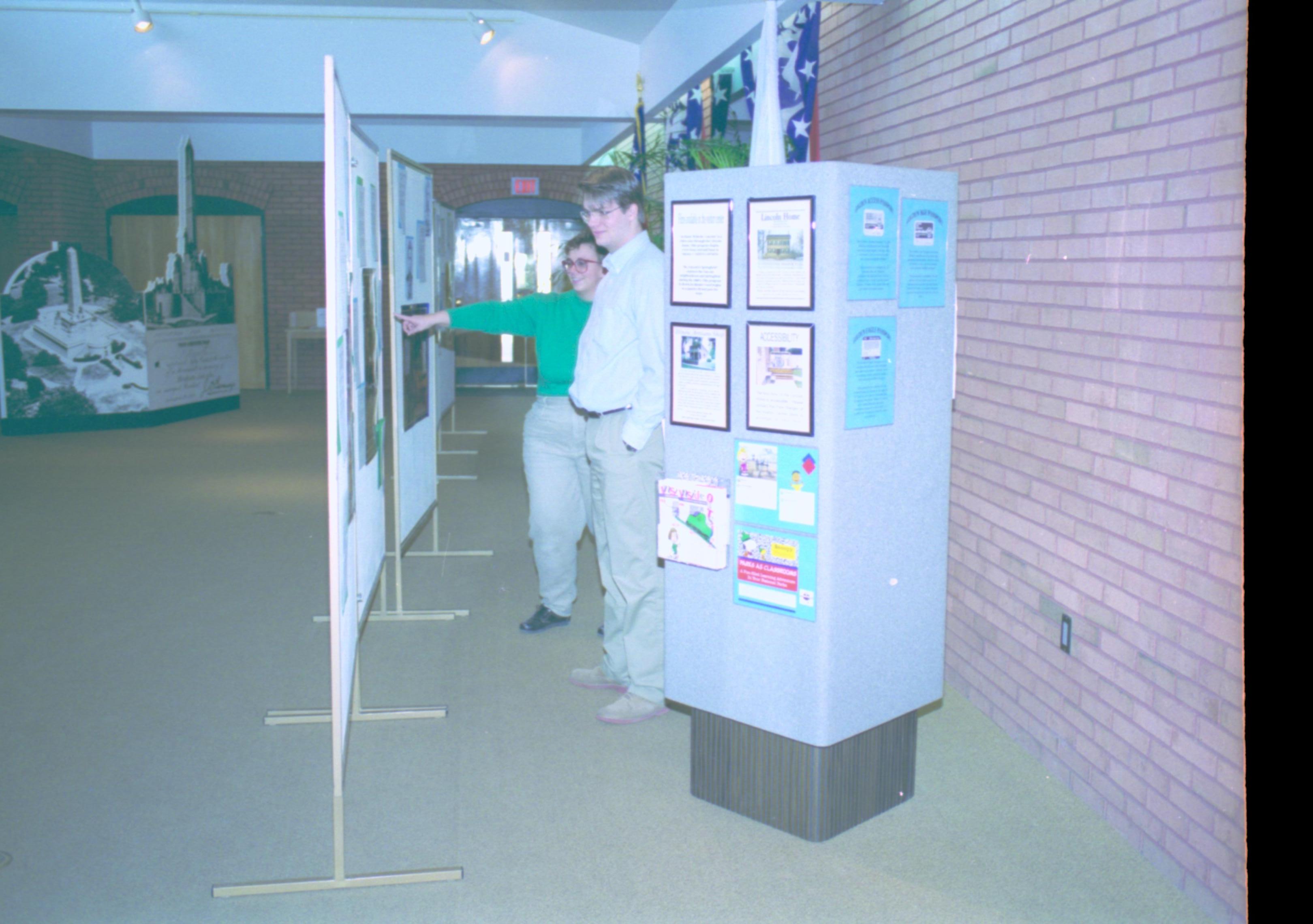 NA Lincoln Home NHS, Black History Month 1994 exhibit