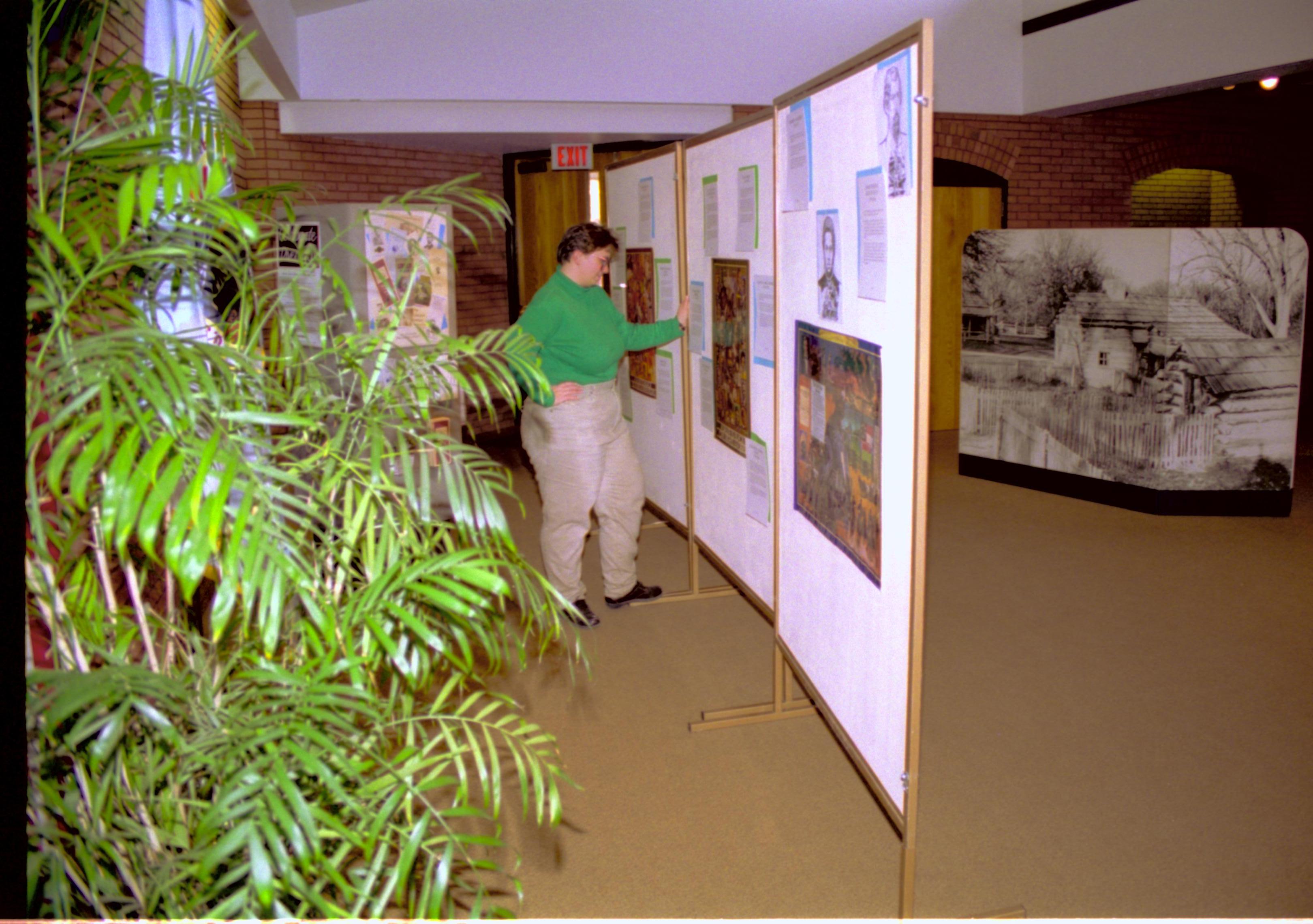NA Lincoln Home NHS, Black History Month 1994 exhibit