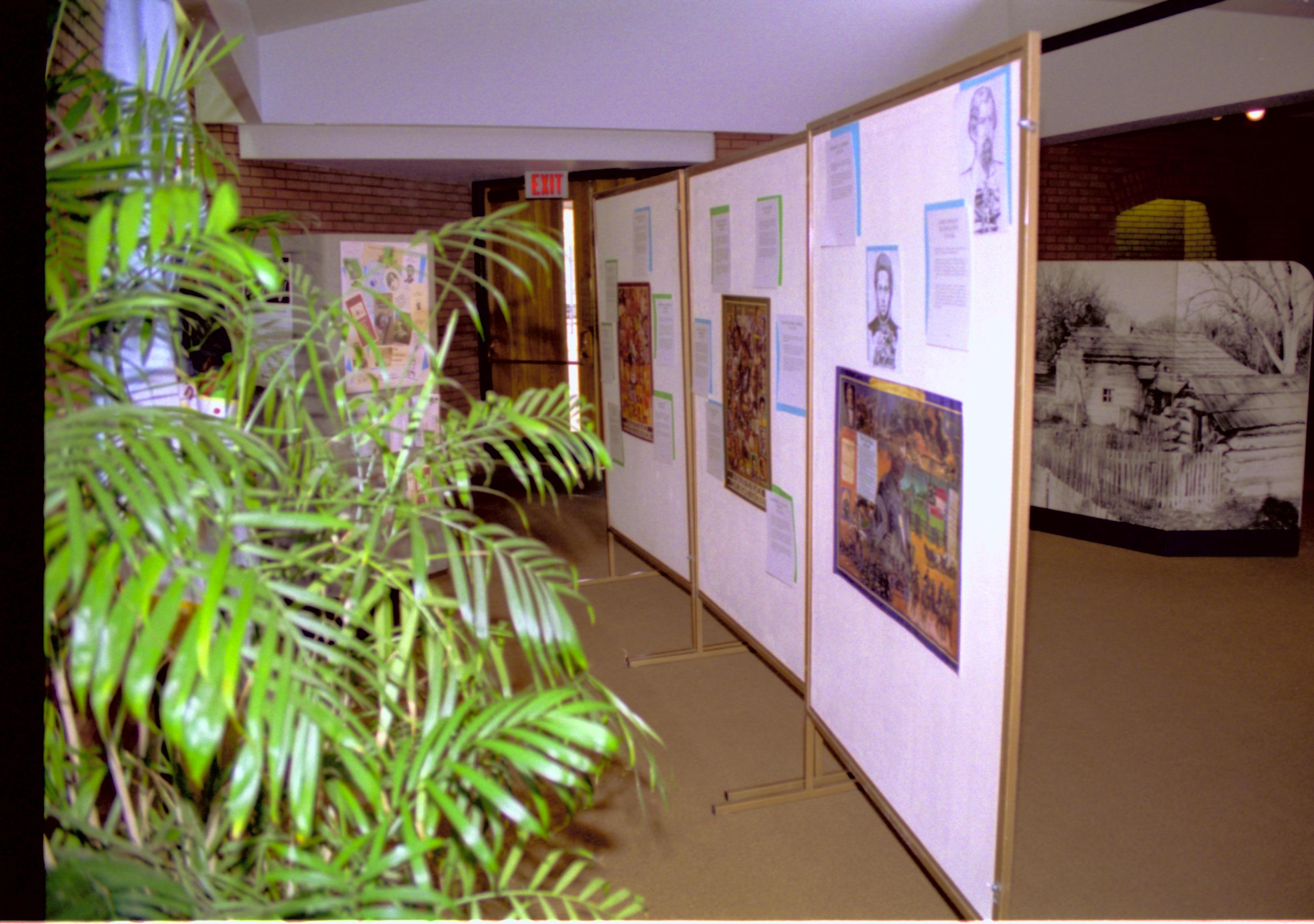 NA Lincoln Home NHS, Black History Month 1994 exhibit