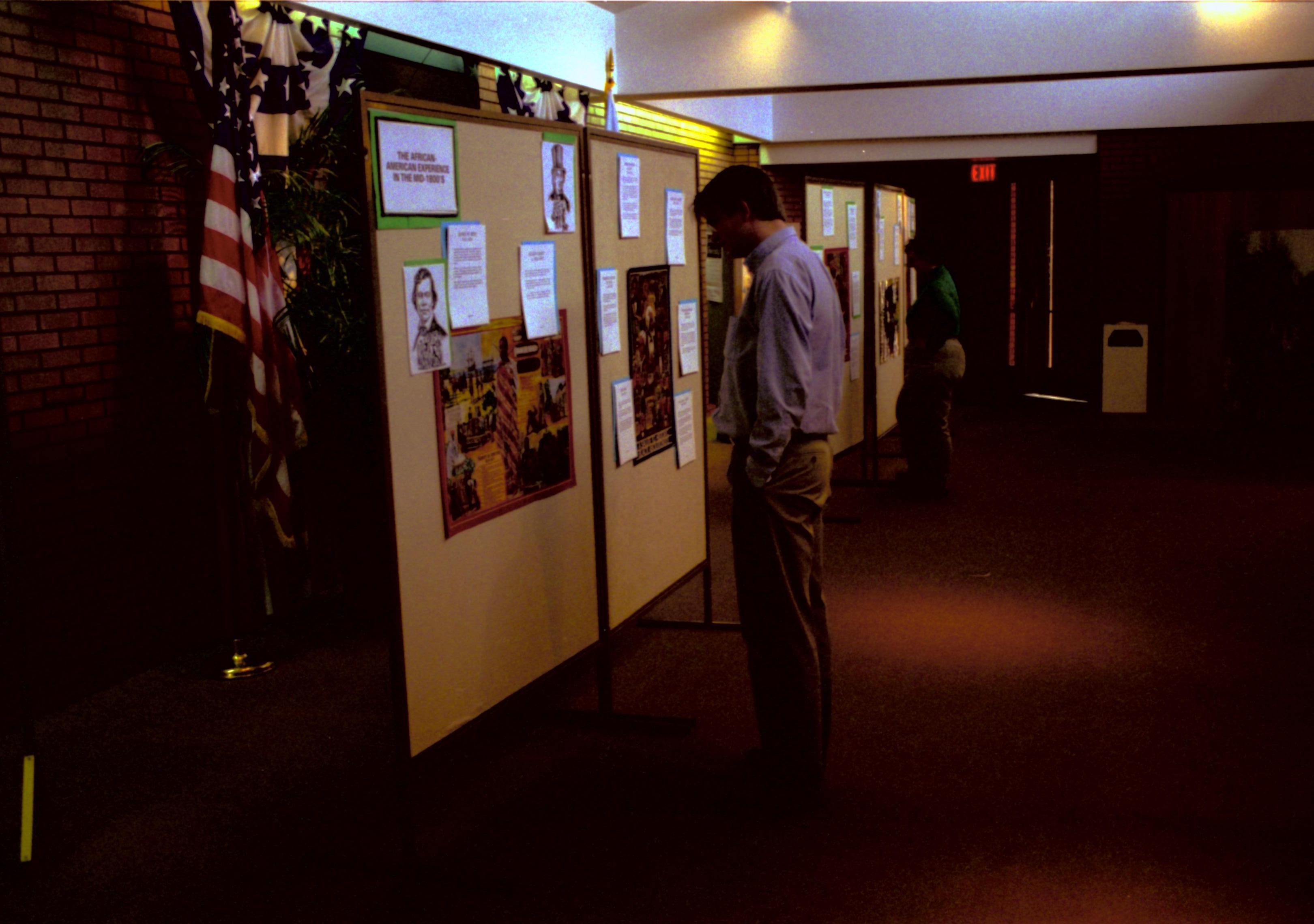 NA Lincoln Home NHS, Black History Month 1994 exhibit