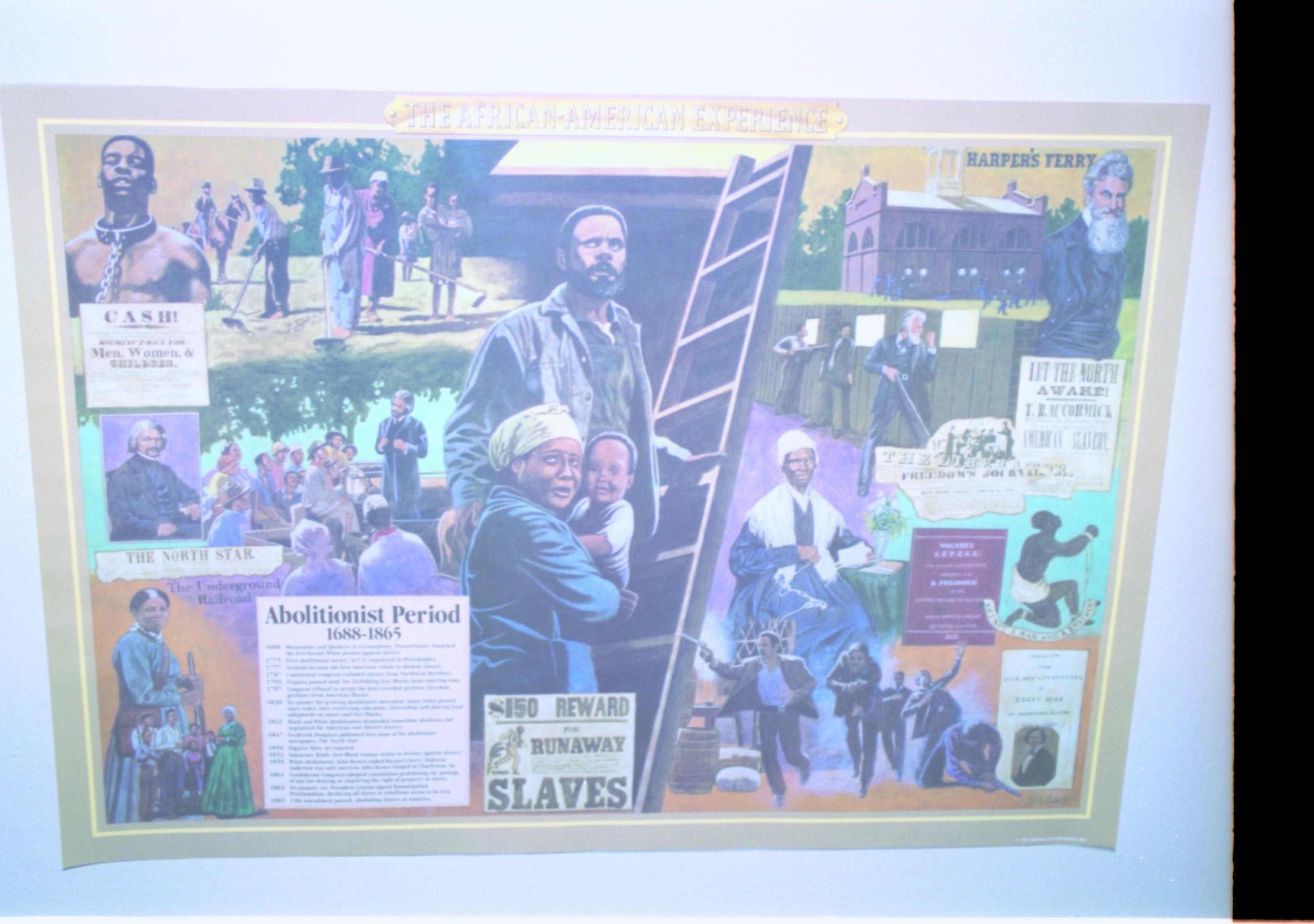 NA Lincoln Home NHS, Black History Month 1994 exhibit, poster