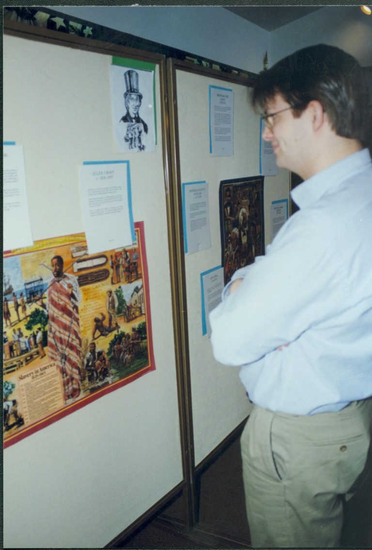 NA Lincoln Home NHS, Black History Month 1994 exhibit