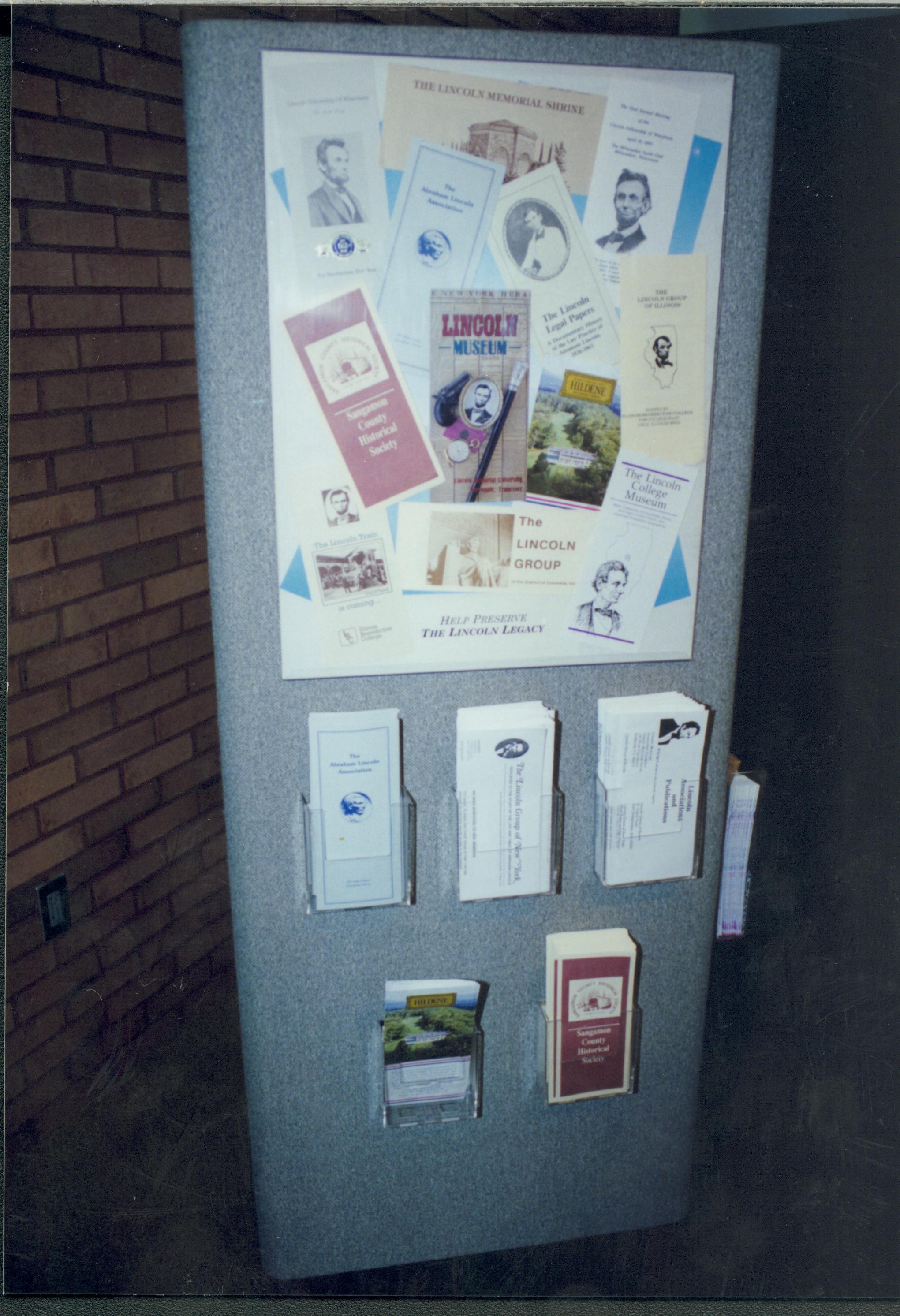 NA Lincoln Home NHS, Black History Month 1994 exhibit