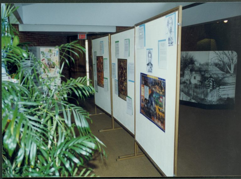 NA Lincoln Home NHS, Black History Month 1994 exhibit
