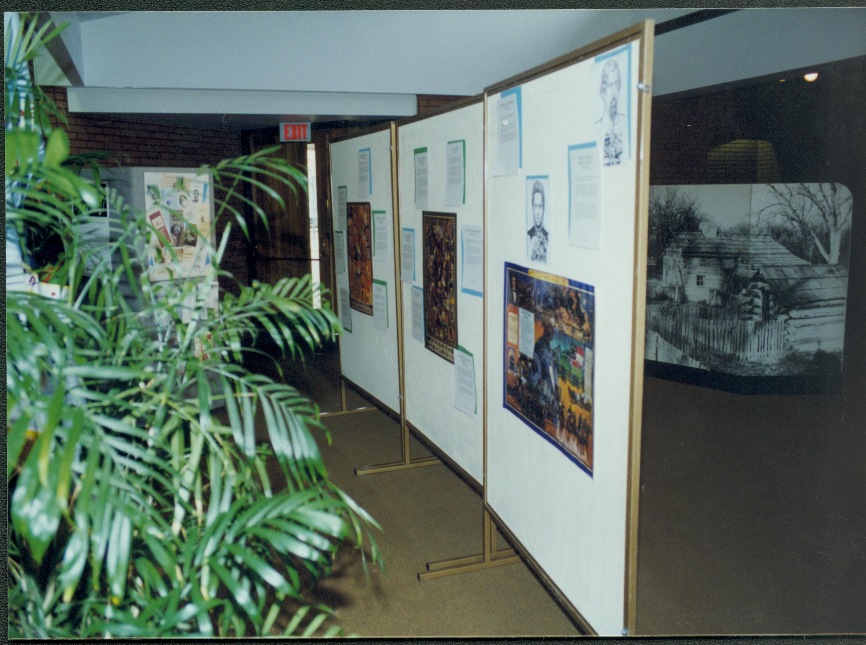 NA Lincoln Home NHS, Black History Month 1994 exhibit