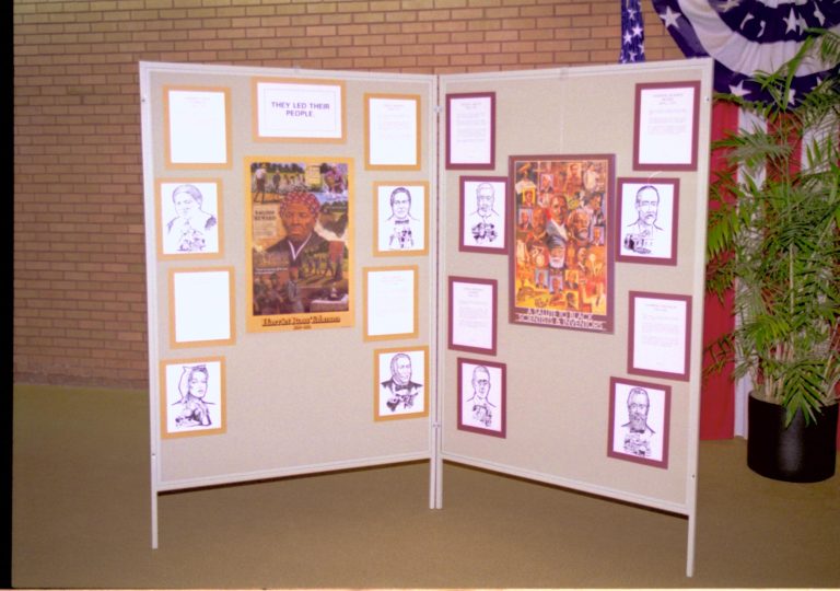 NA Lincoln Home NHS, Black History Month 1995 exhibit