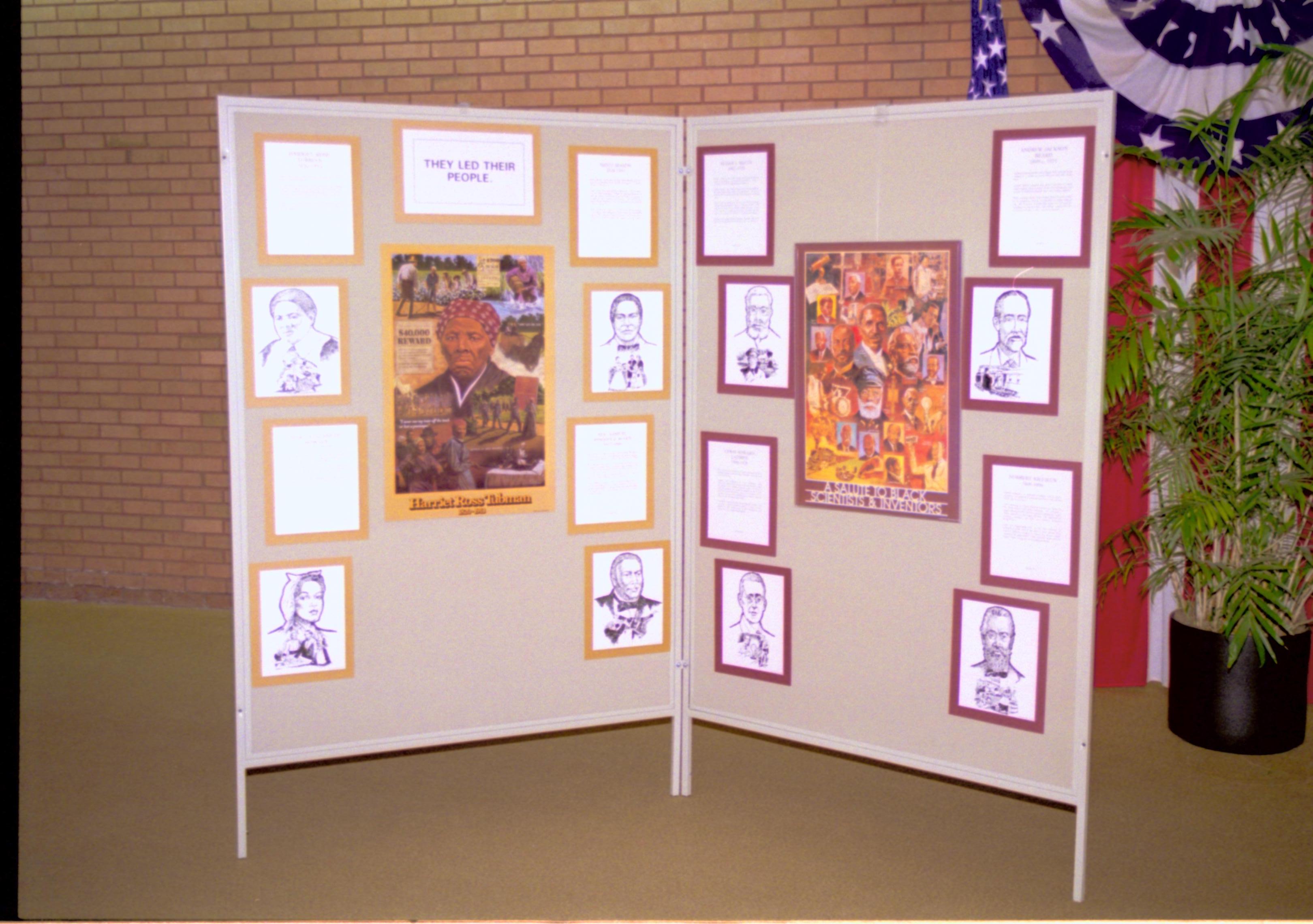 NA Lincoln Home NHS, Black History Month 1995 exhibit