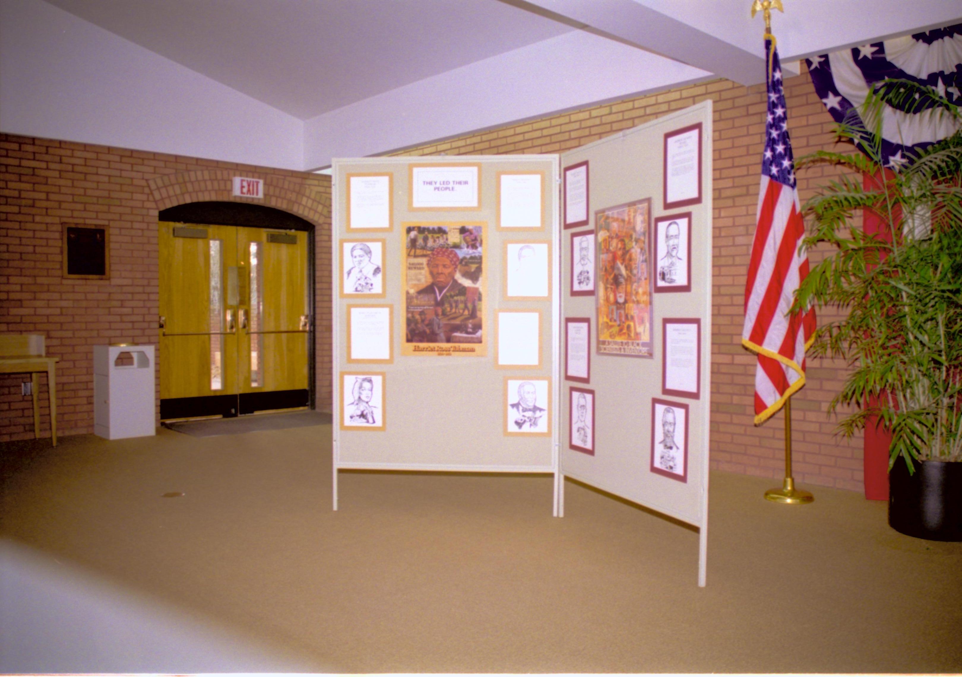 NA Lincoln Home NHS, Black History Month 1995 exhibit