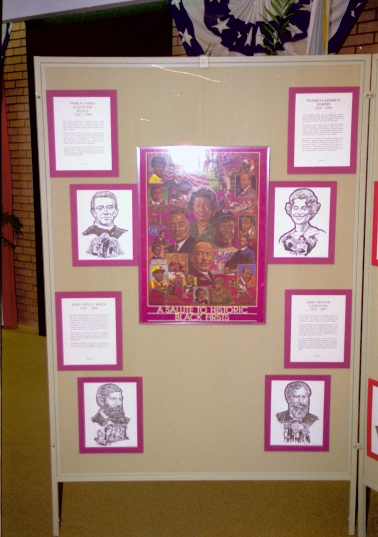 NA Lincoln Home NHS, Black History Month 1995 exhibit