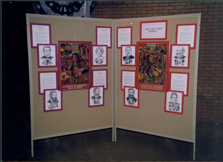NA Lincoln Home NHS, Black History Month 1995 exhibit